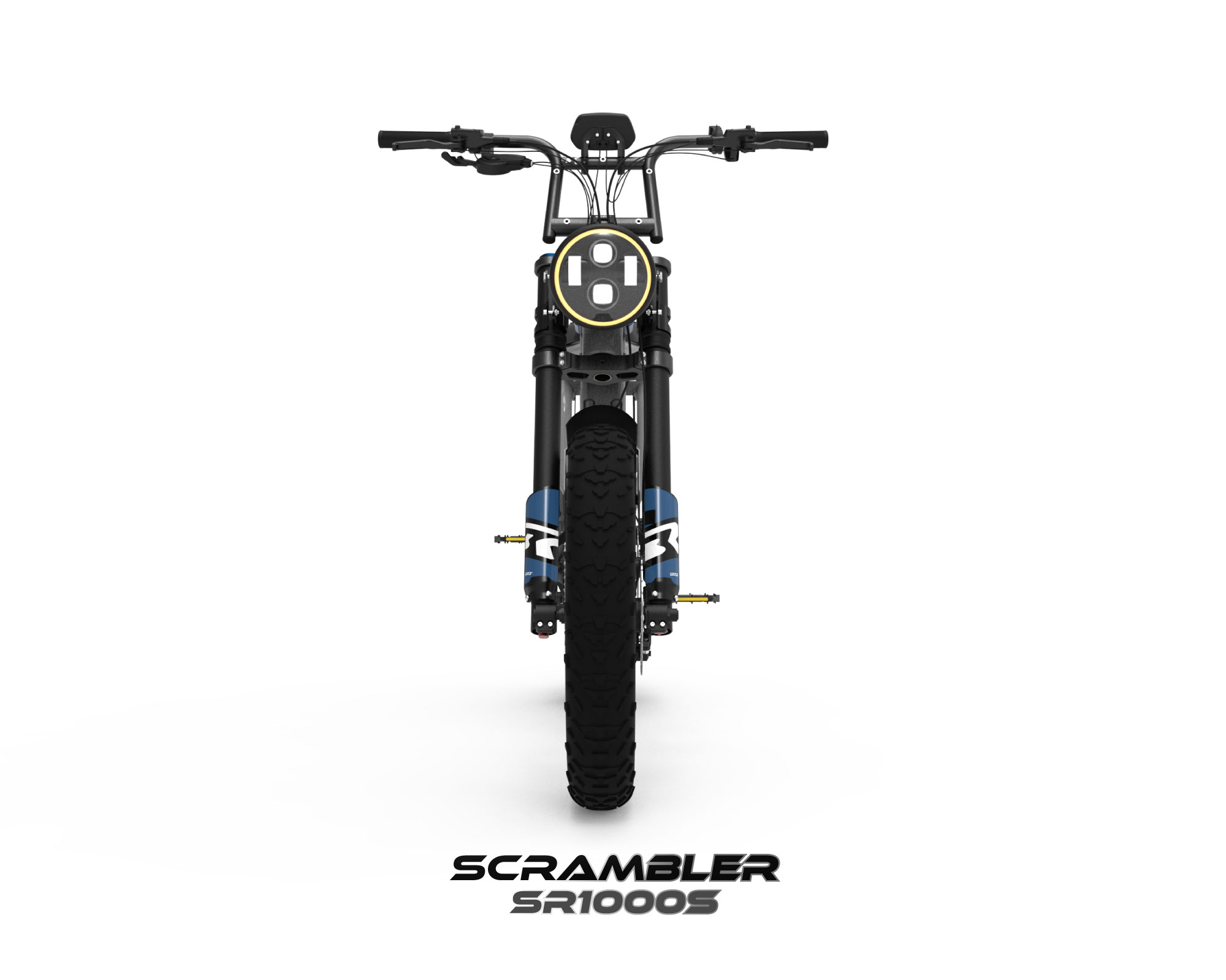24년형 BR3 스크램블러 SR1000S [GRAY/BLUE]