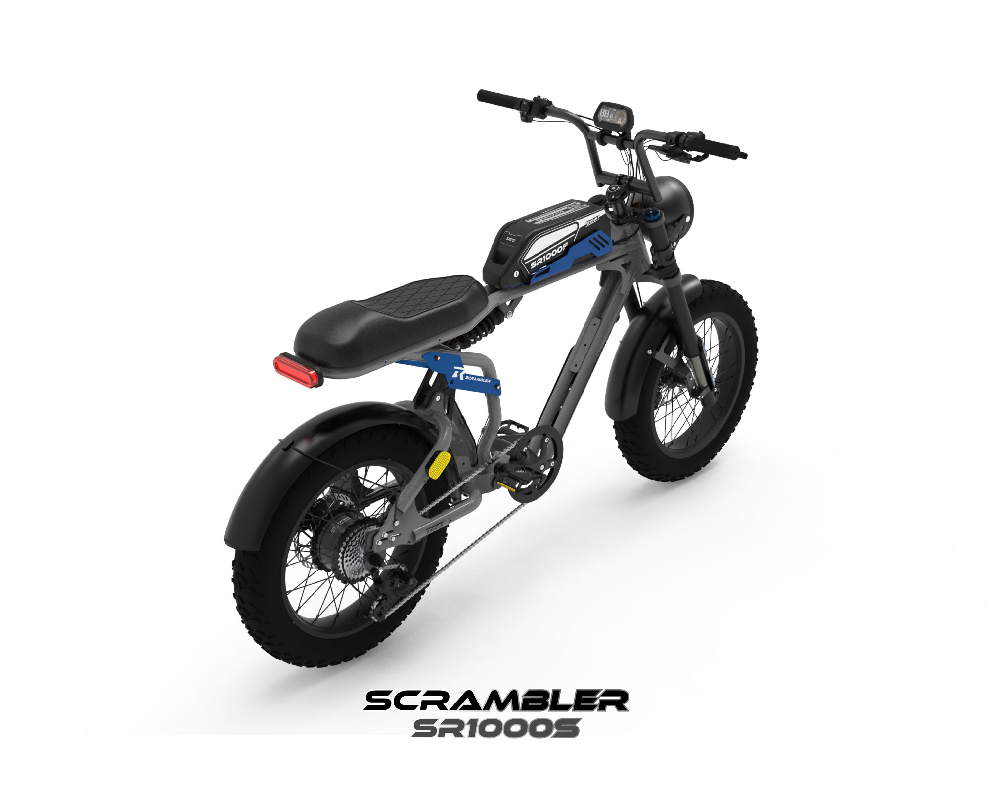 24년형 BR3 스크램블러 SR1000S [GRAY/BLUE]