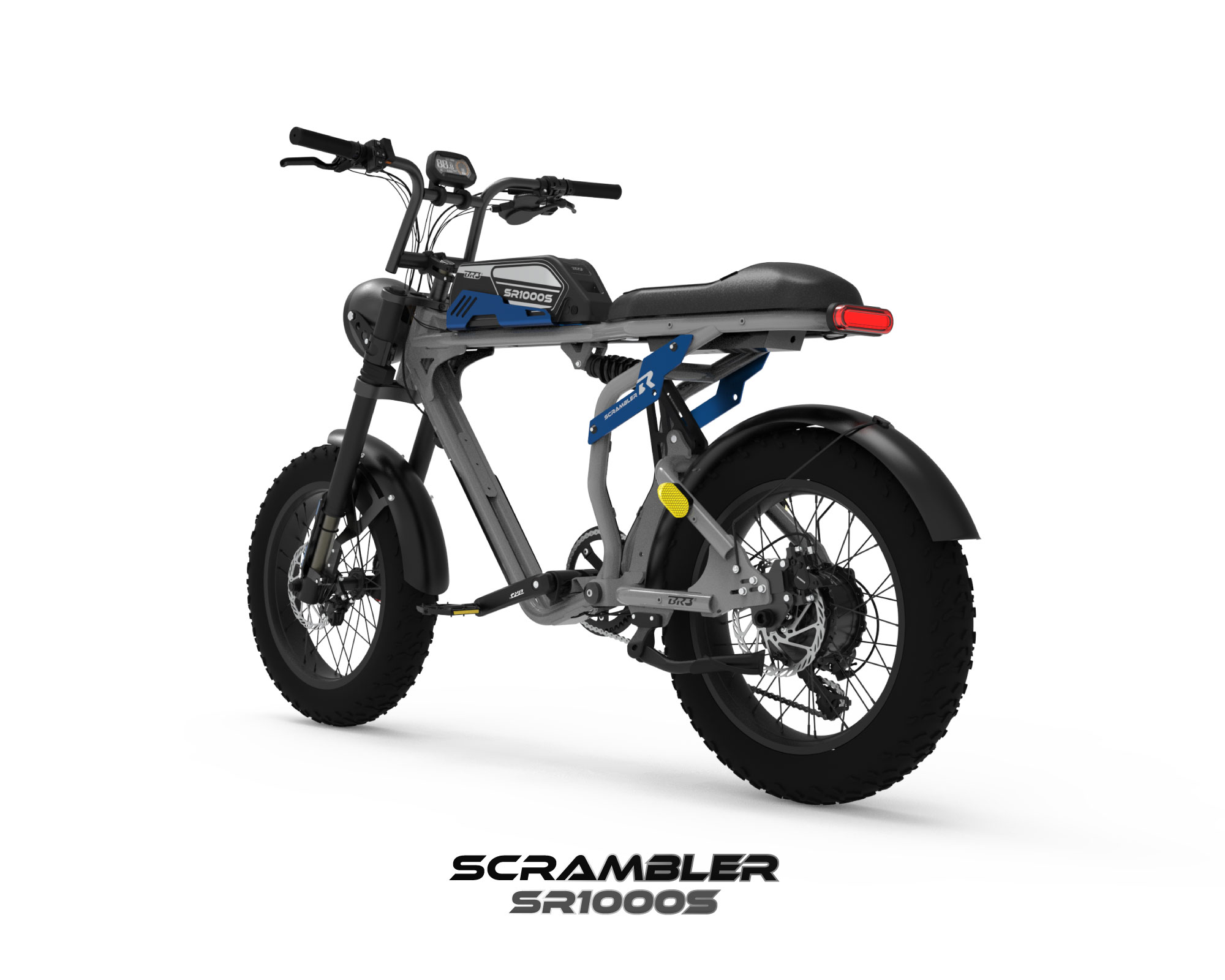 24년형 BR3 스크램블러 SR1000S [GRAY/BLUE]