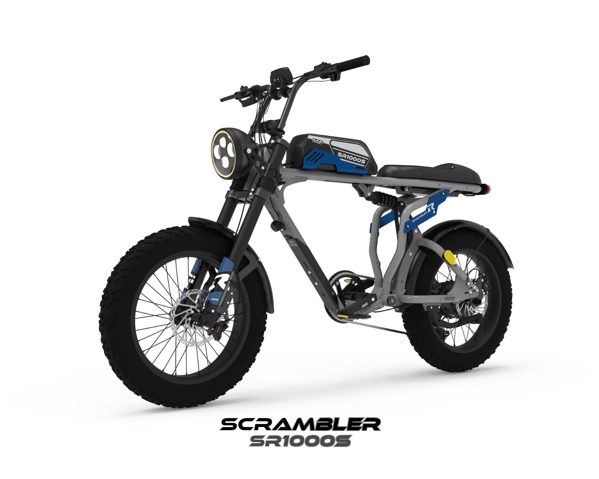 24년형 BR3 스크램블러 SR1000S [GRAY/BLUE]