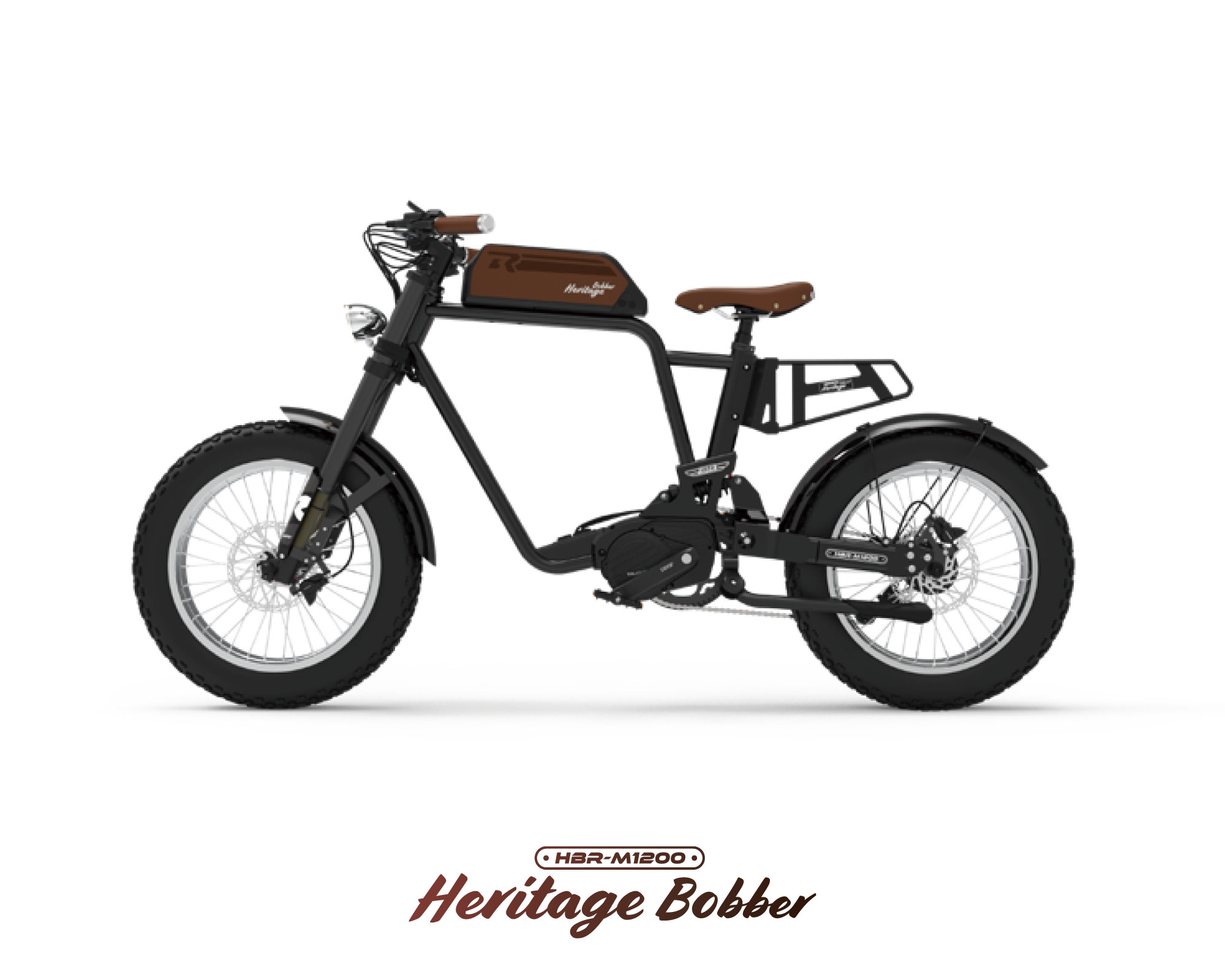 BR3 헤리티지 바버 HBR-M1200 [BLACK/BROWN]