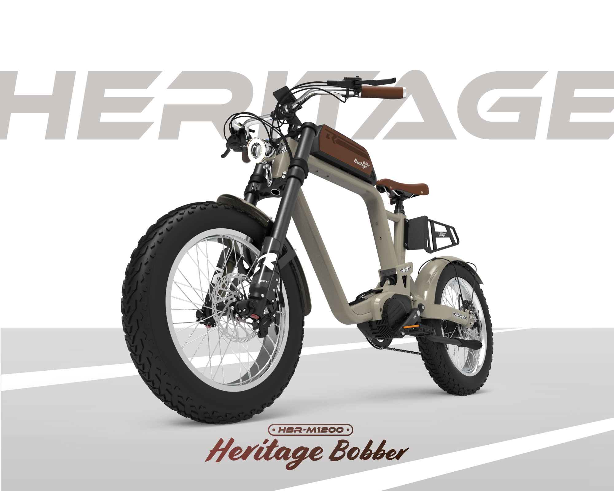BR3 헤리티지 바버 HBR-M1200 [BEIGE/BROWN]