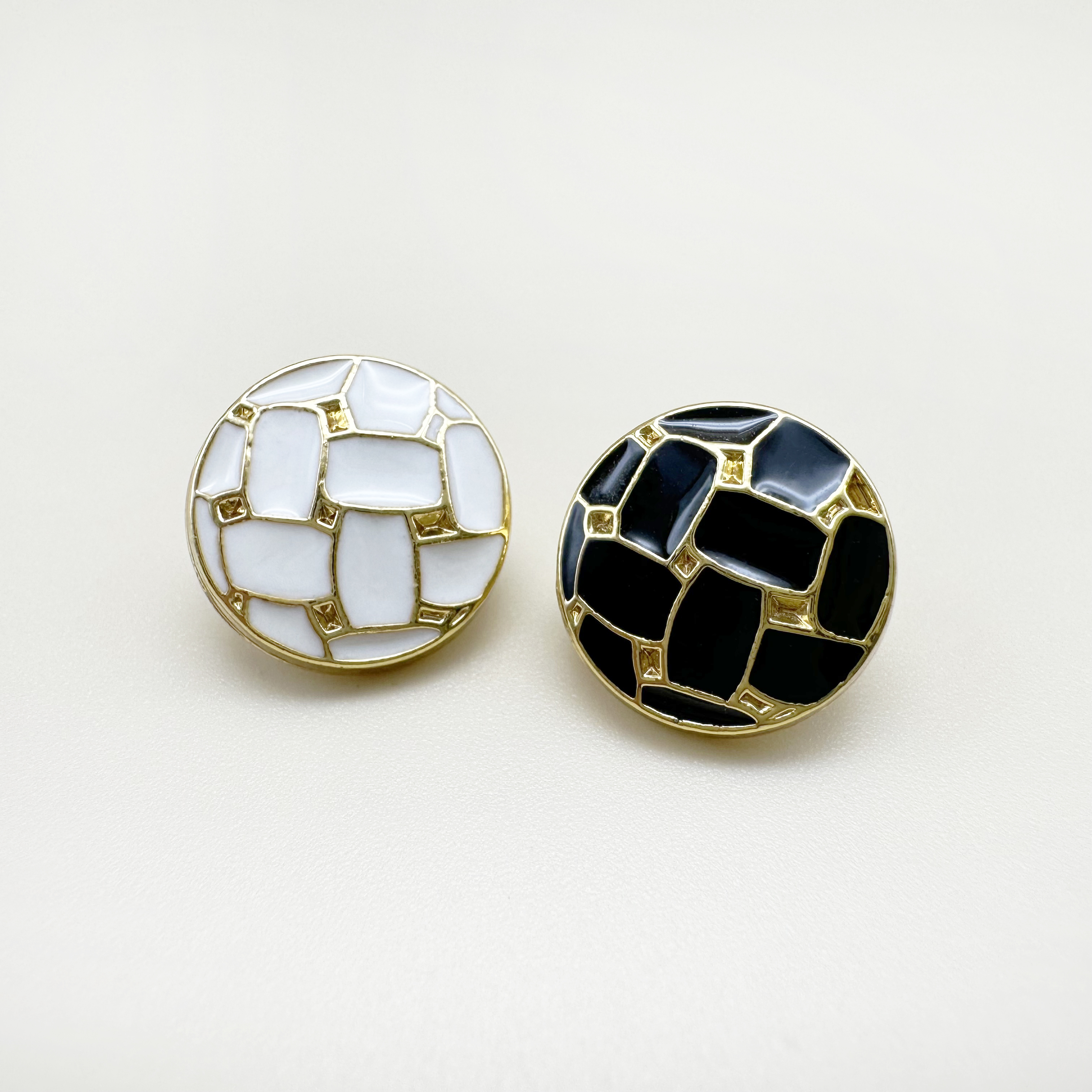 원형 금속단추 12mm