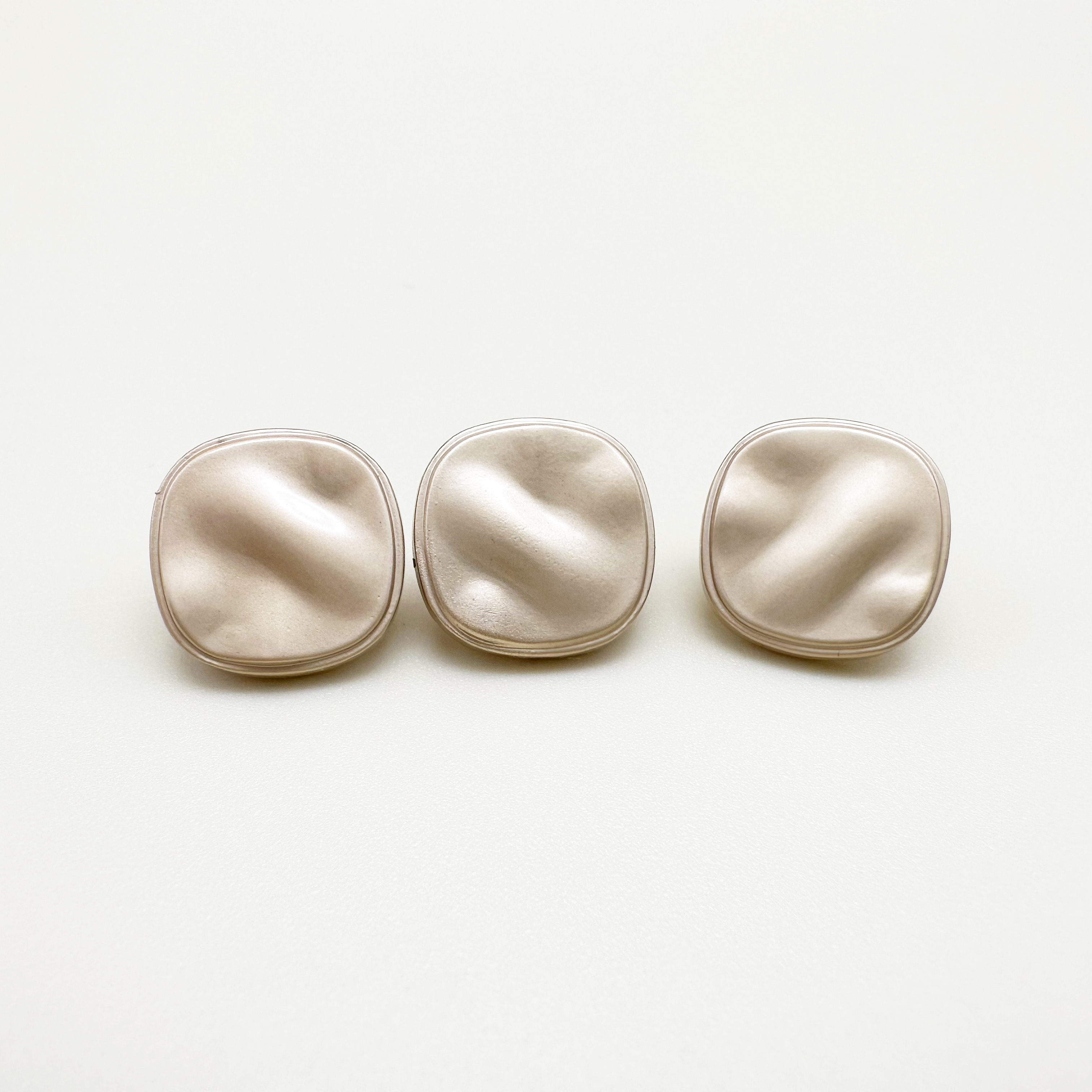 네모 금속단추 12mm