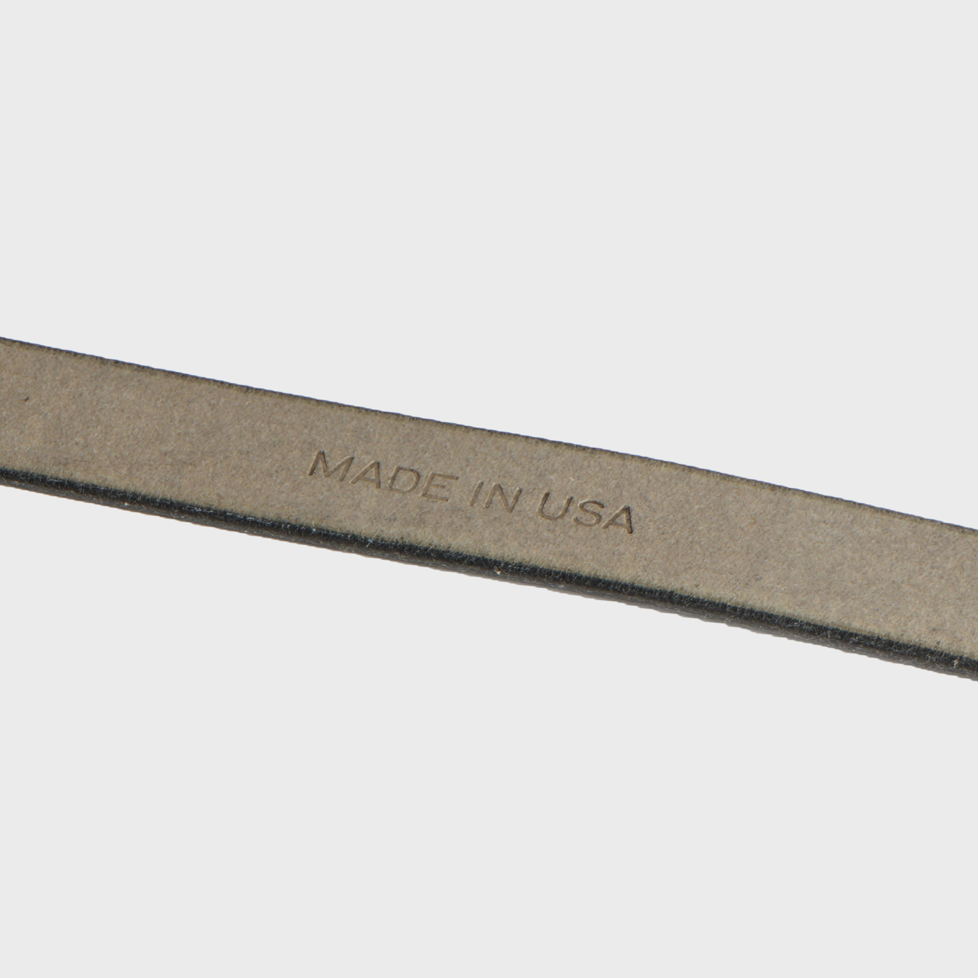 MAXIMUM HENRY - Slim Oval Belt - Gray