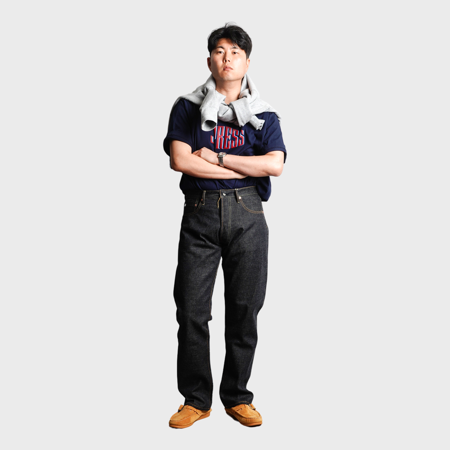 STANDARDTYPES - Selvedge Denim Jeans - Unwash