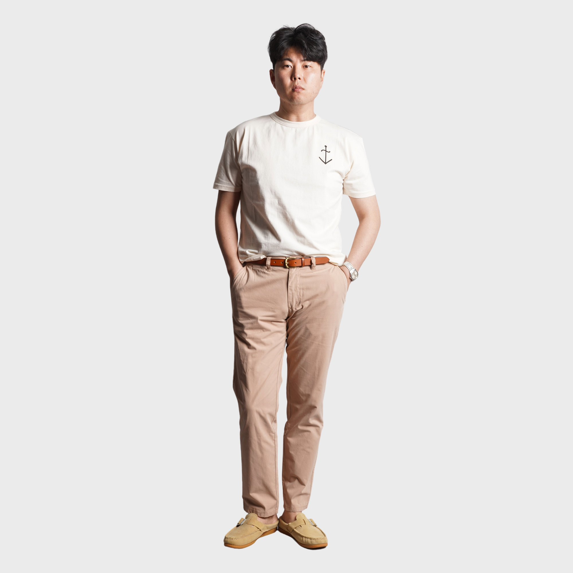LA PAZ - Cruz Chino Trouser - Safari