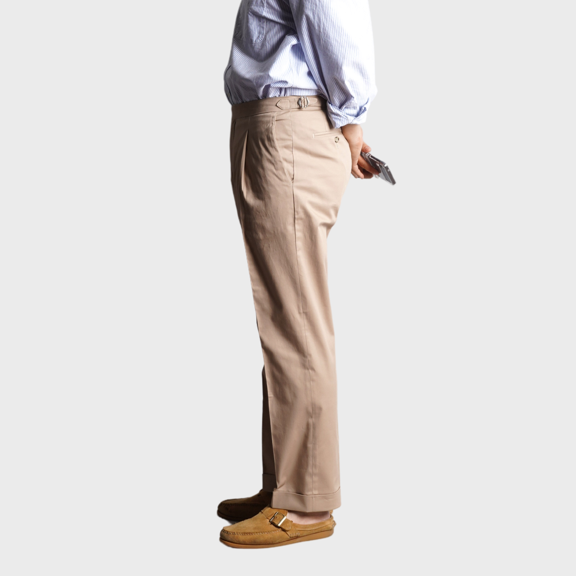KAMAR PANTALONI - YORK - Khaki