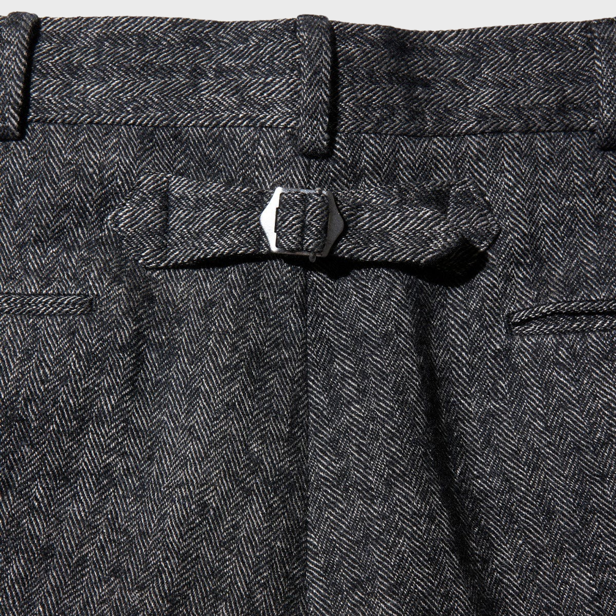 J.PRESS -﻿ Tweed ﻿﻿Piped Stem Trousers