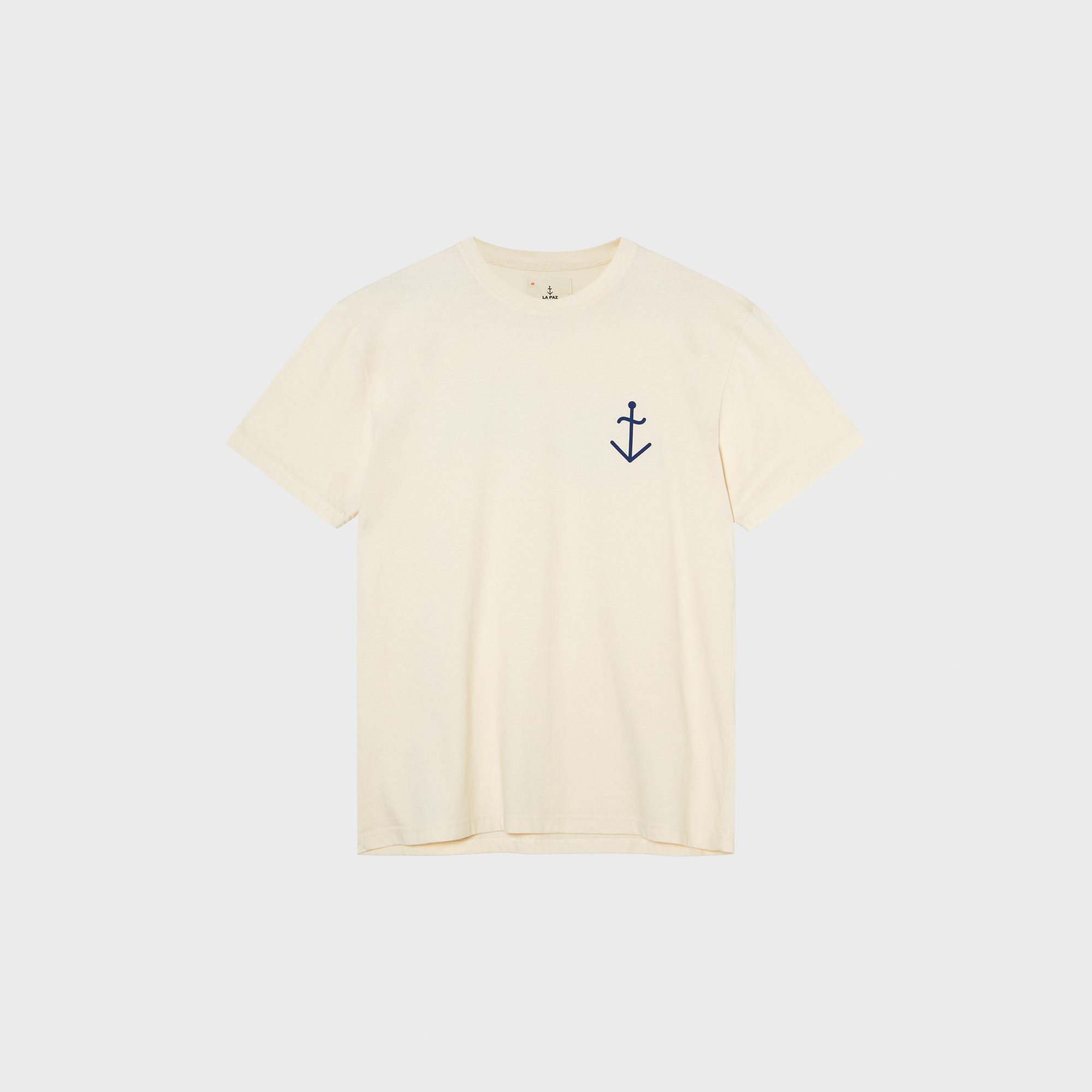 LA PAZ - Dantas Logo T-Shirts - Soul Ecru