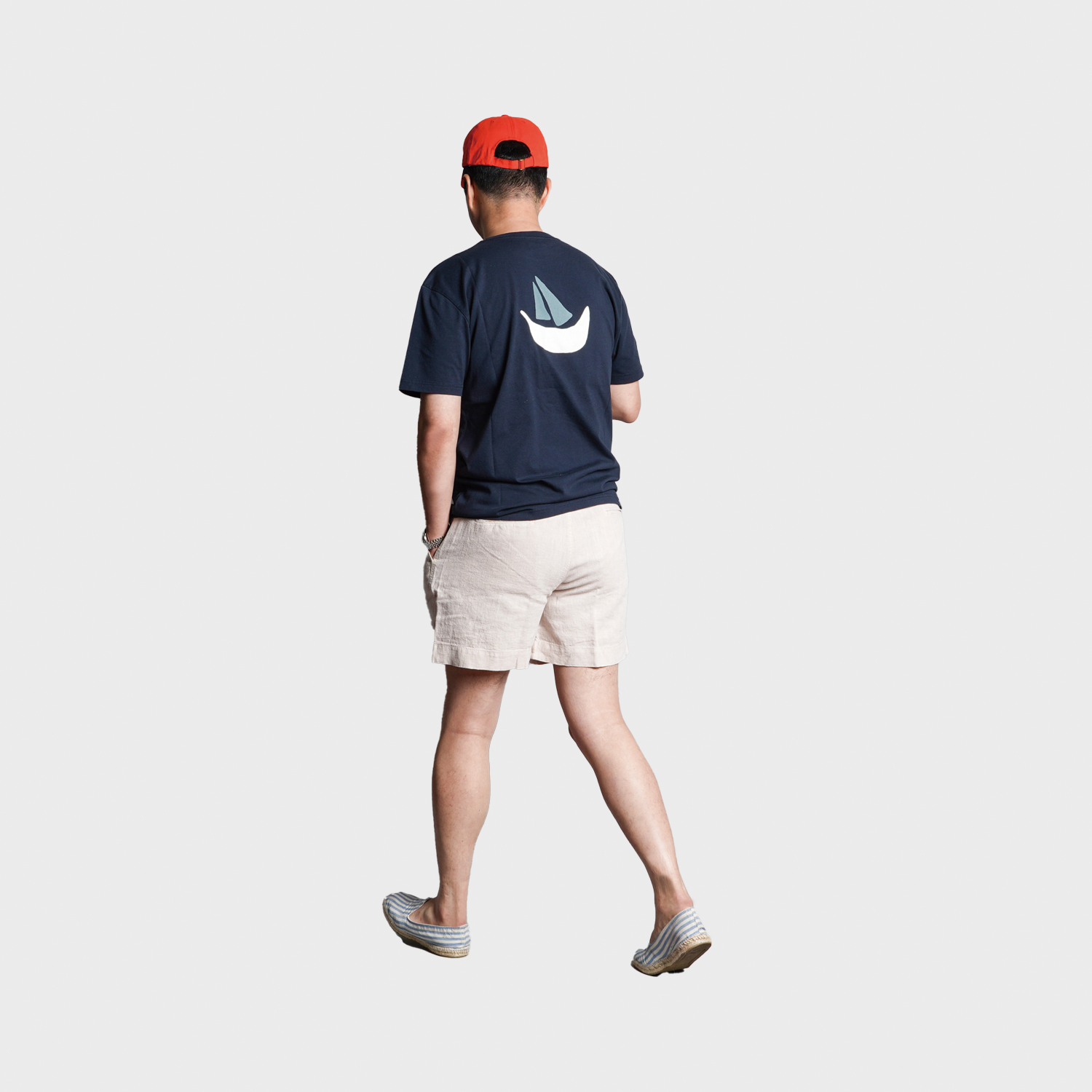 LA PAZ - Dantas Logo T-Shirts - Boat Dark Navy