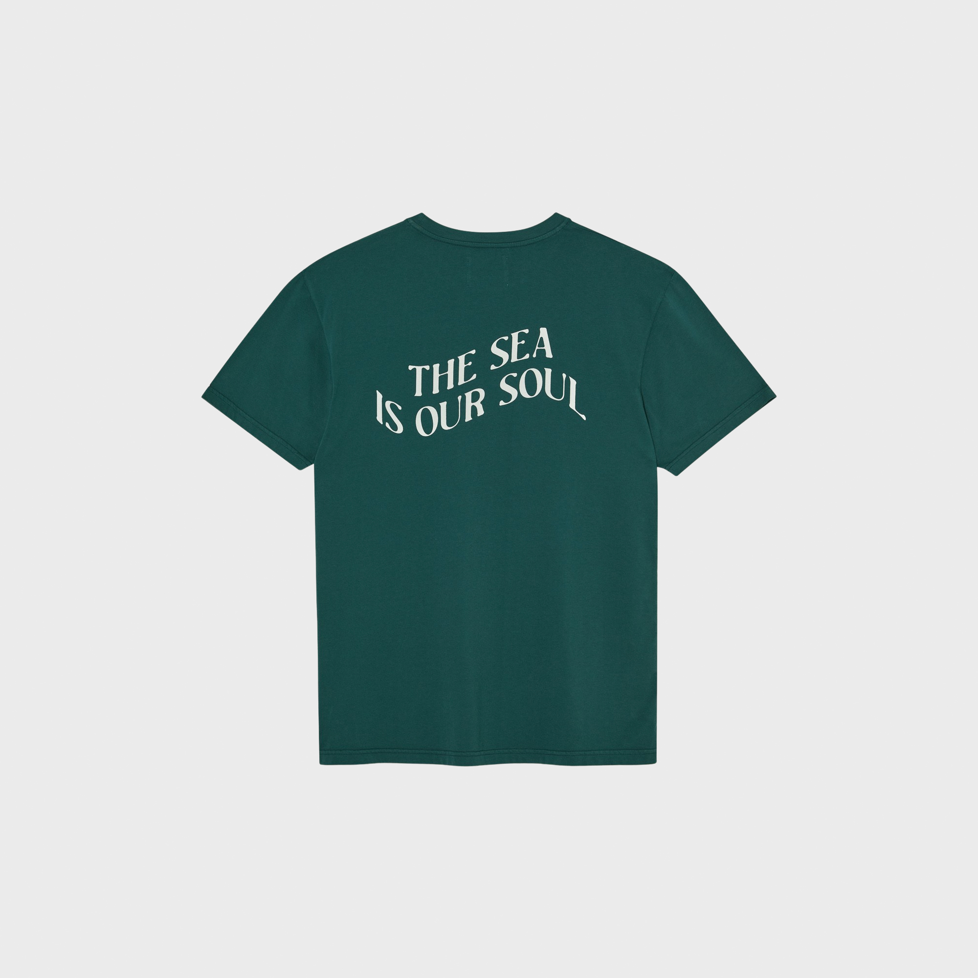 LA PAZ - Dantas Logo T-Shirts - Soul Sea Moss Green