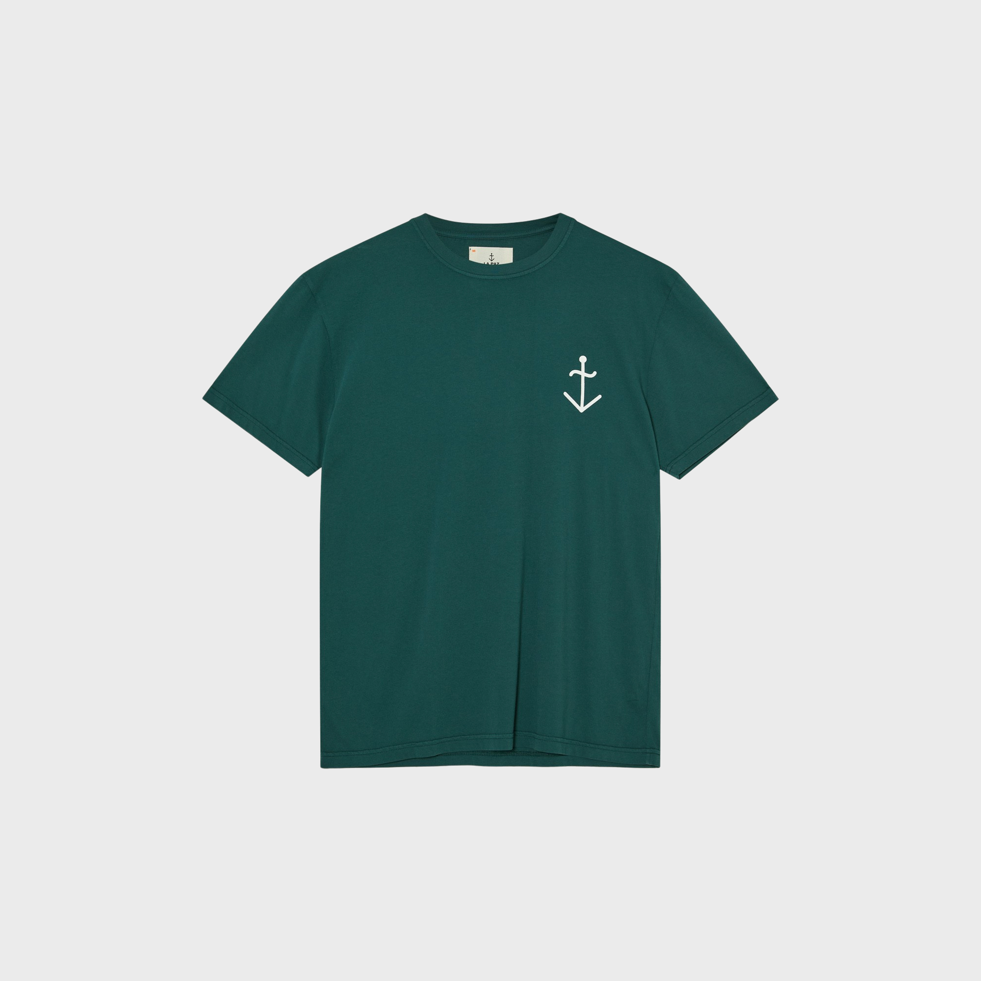 LA PAZ - Dantas Logo T-Shirts - Soul Sea Moss Green