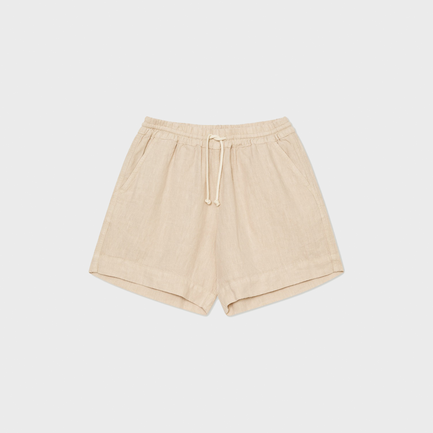 LA PAZ - Pestana Linen Shorts - Sand Linen
