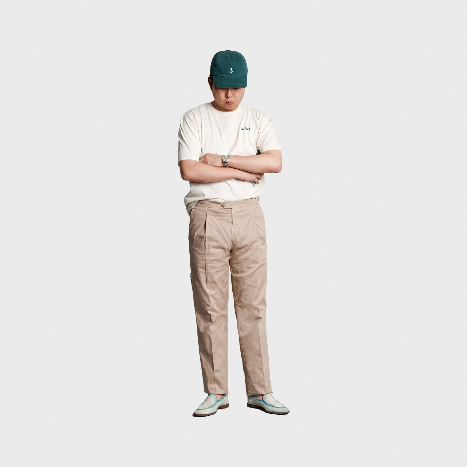 LA PAZ - Santos Logo Cap - Sea Green Moss
