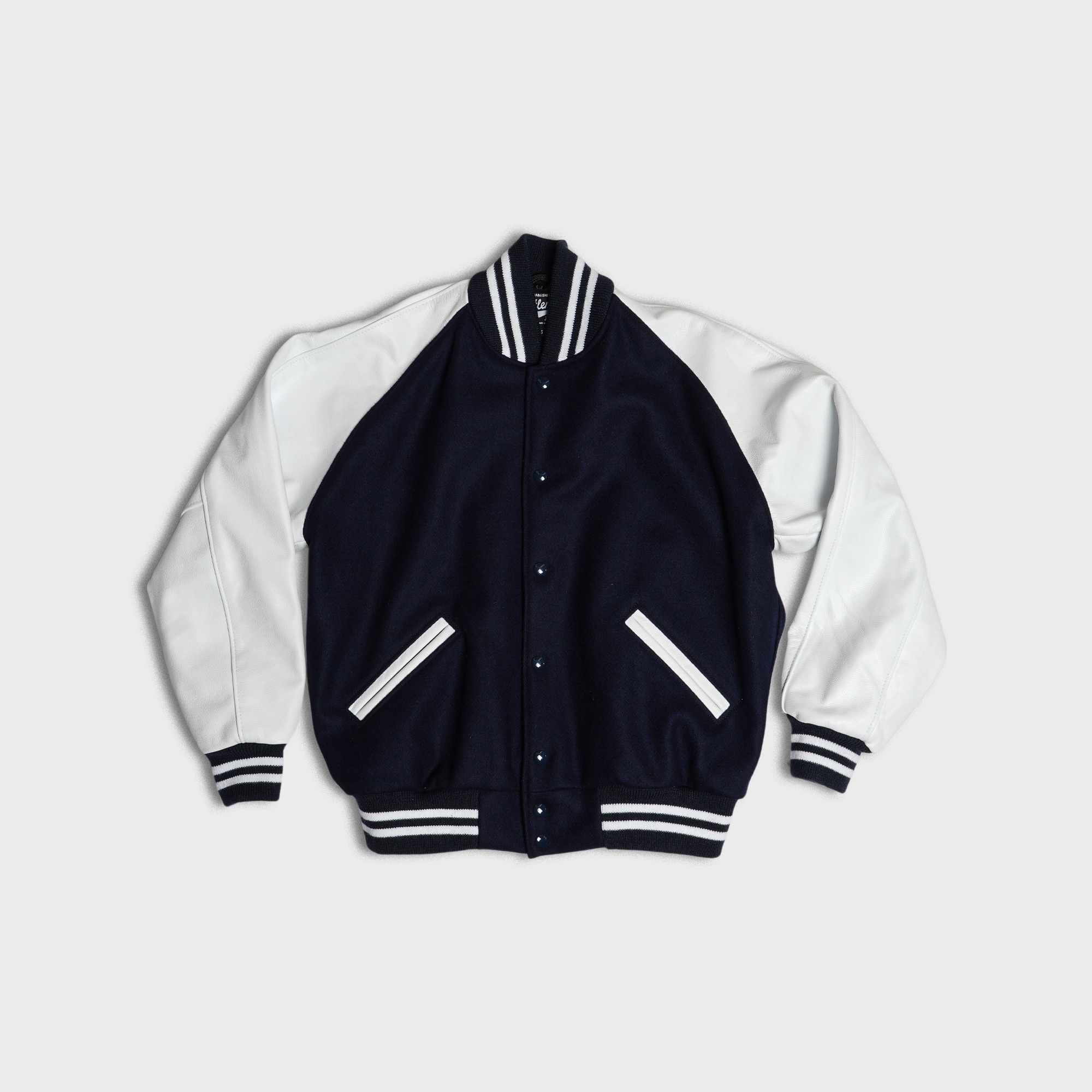[PREORDER] SETTLEMIER'S JACKETS - R-1 Varsity Navy&White