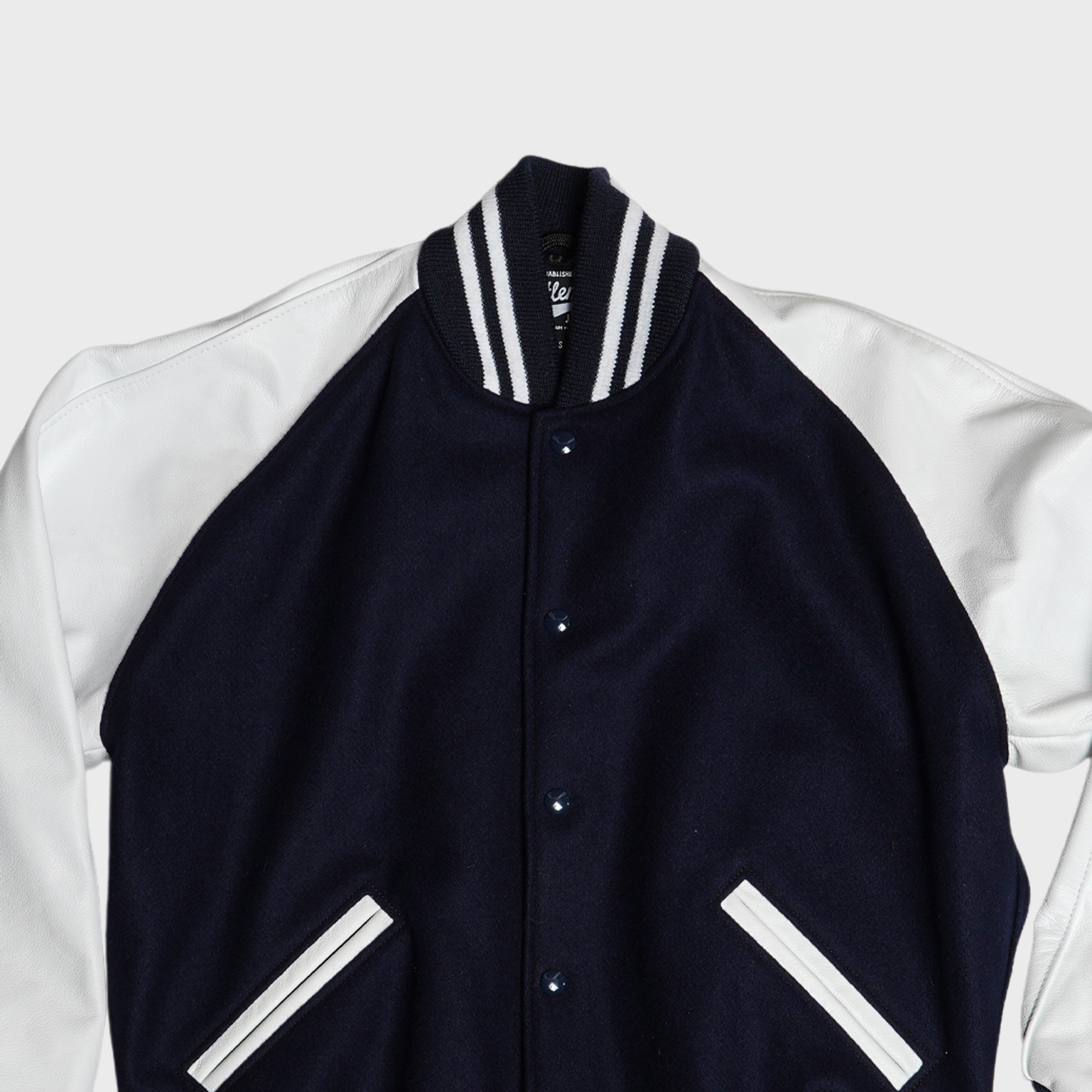 [PREORDER] SETTLEMIER'S JACKETS - R-1 Varsity Navy&White