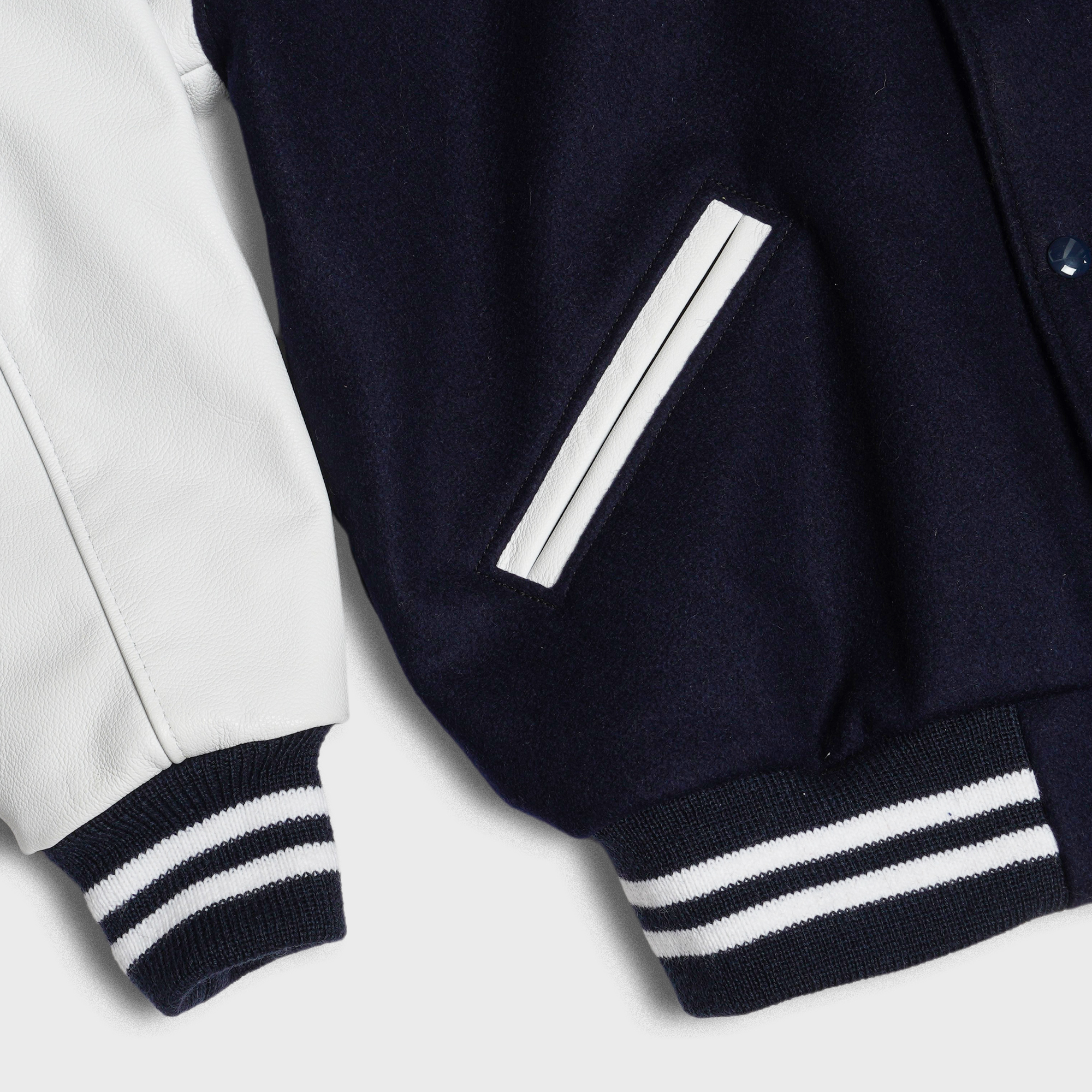 [PREORDER] SETTLEMIER'S JACKETS - R-1 Varsity Navy&White