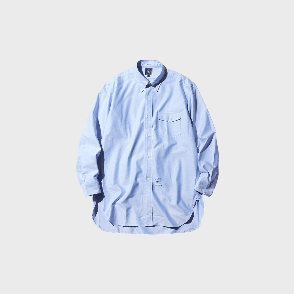 J.PRESS - OXFORD B.D. SHIRT AUTHENTIC FIT - Sky Blue