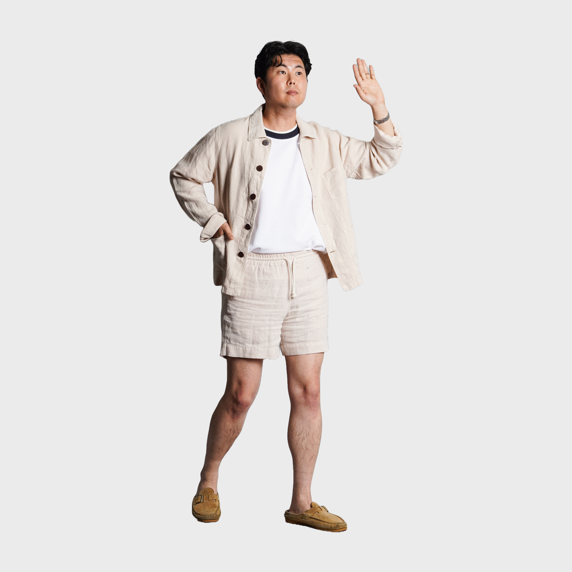 J.PRESS - RINGER T-SHIRTS(KANOKO) - White