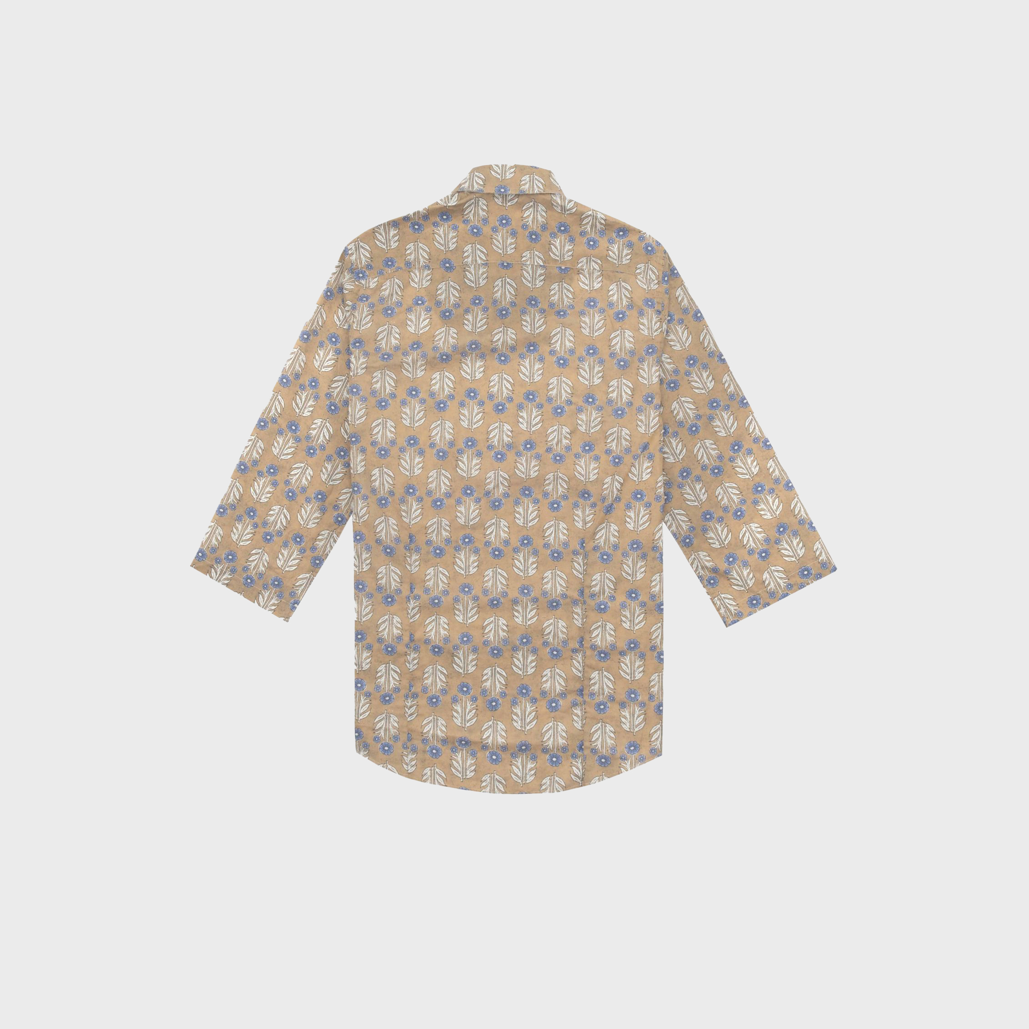Wooden - Camicia in Viscosa - Brown Flower