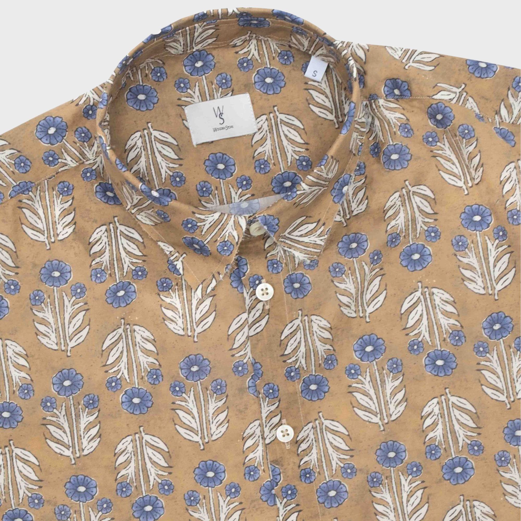 Wooden - Camicia in Viscosa - Brown Flower
