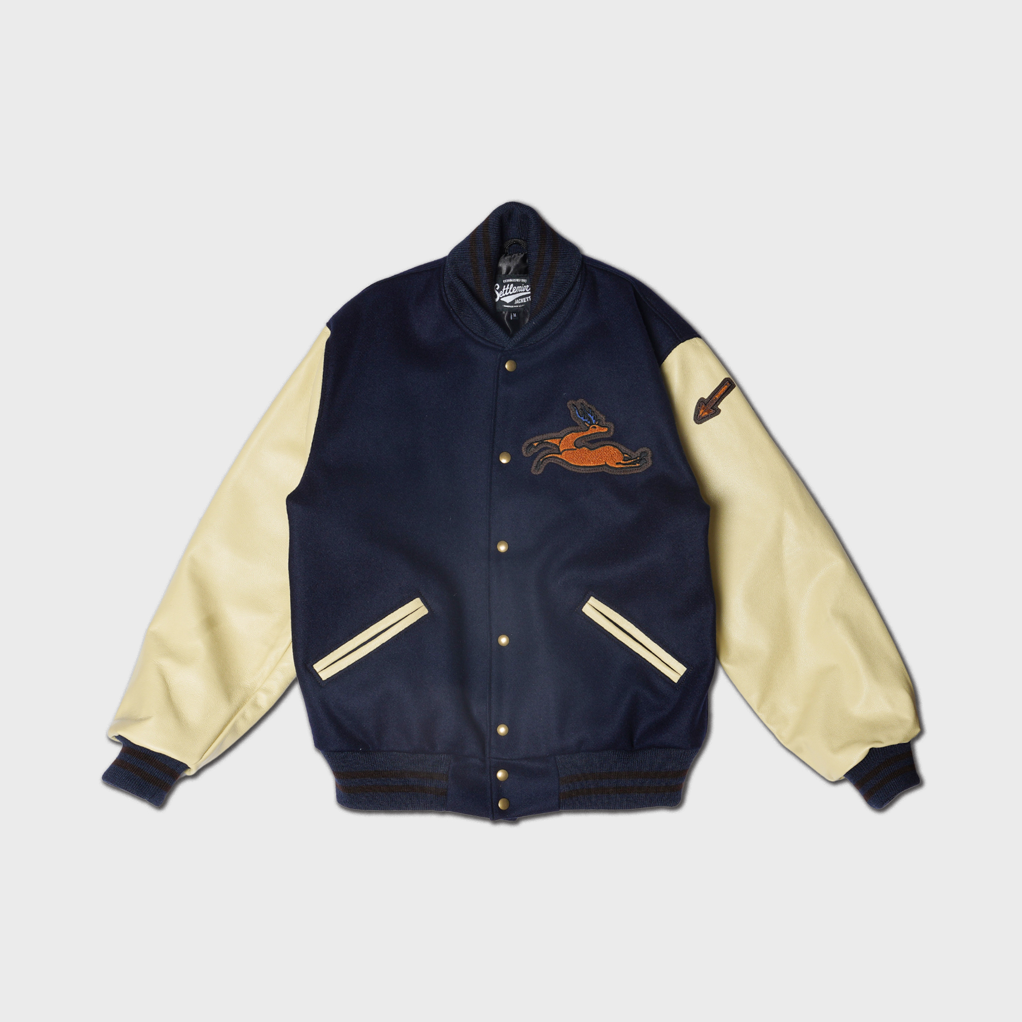 [Settlemier's X Sonai X 고구려 고분 벽화] SR-1 Varsity Navy & Bone
