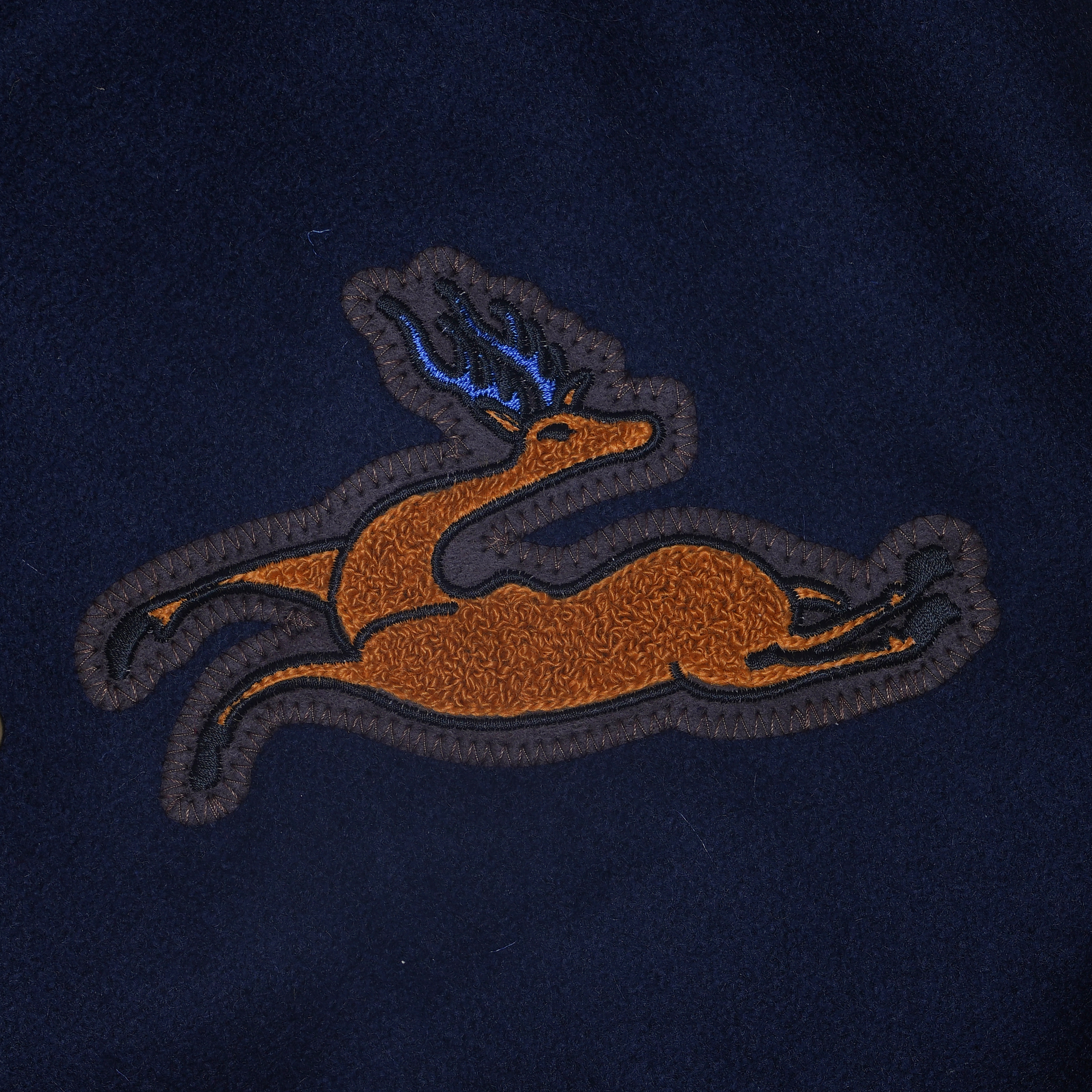 [PREORDER] [Settlemier's X Sonai X 고구려 고분 벽화] SETTLEMIER'S JACKETS - SR-1 Varsity Navy & Bone