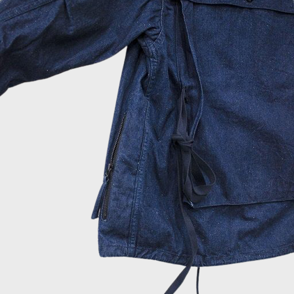 H.UNIT(MOBTARIA) -﻿ M72 Denim Field jacket-D/01