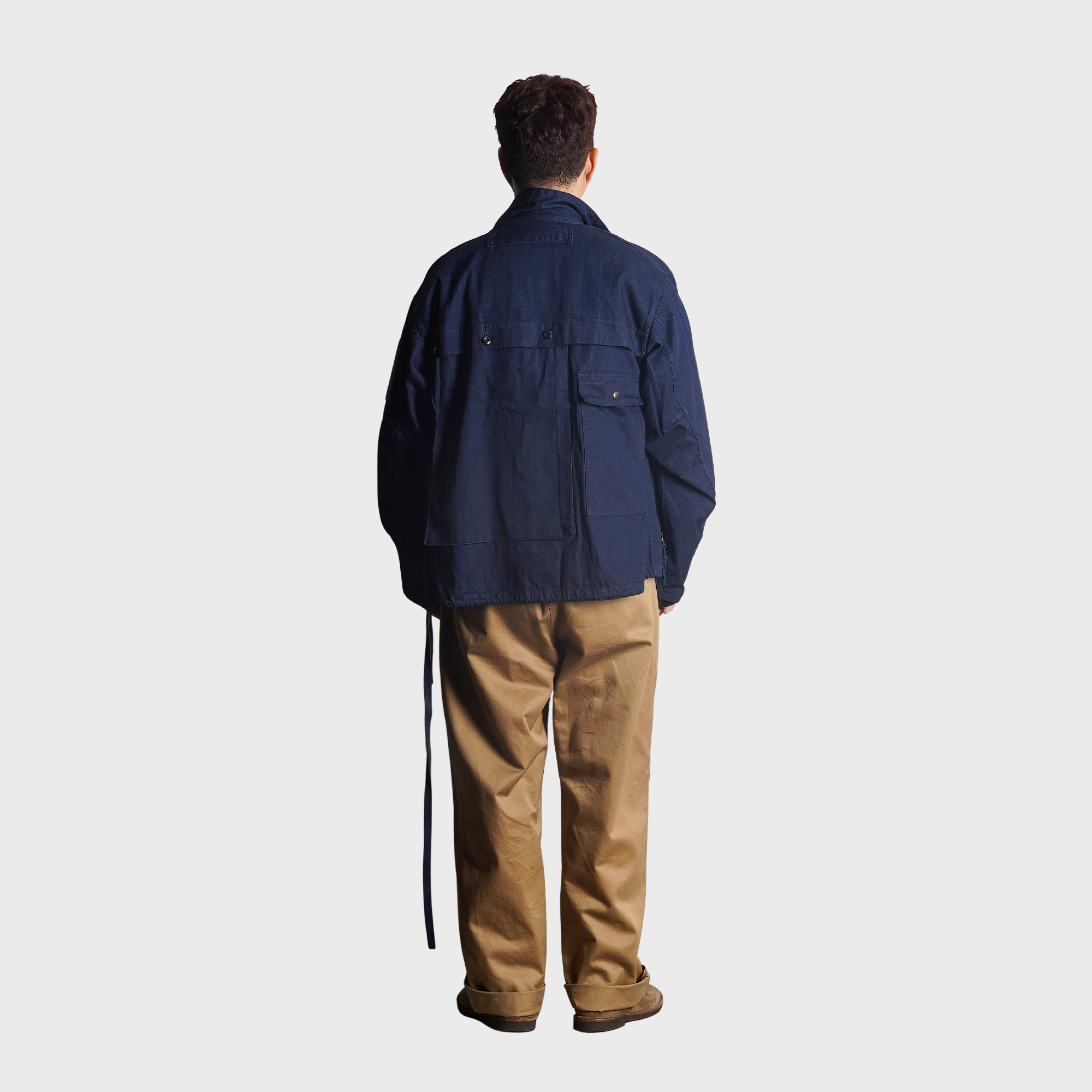 H.UNIT(MOBTARIA) -﻿ M72 Denim Field jacket-D/01