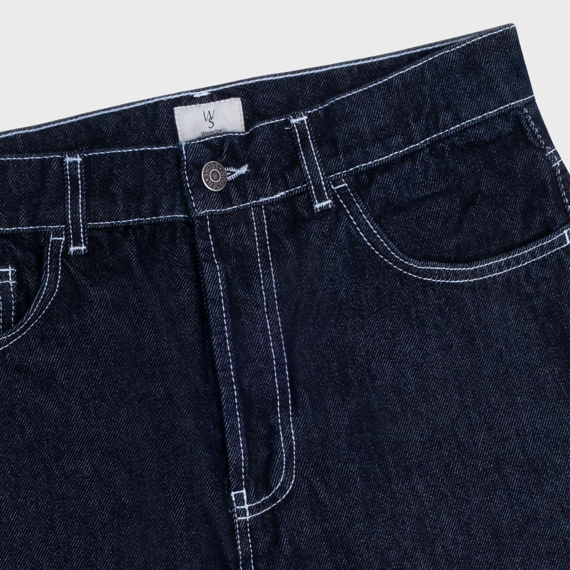 Wooden - Cambridge - Raw Blue