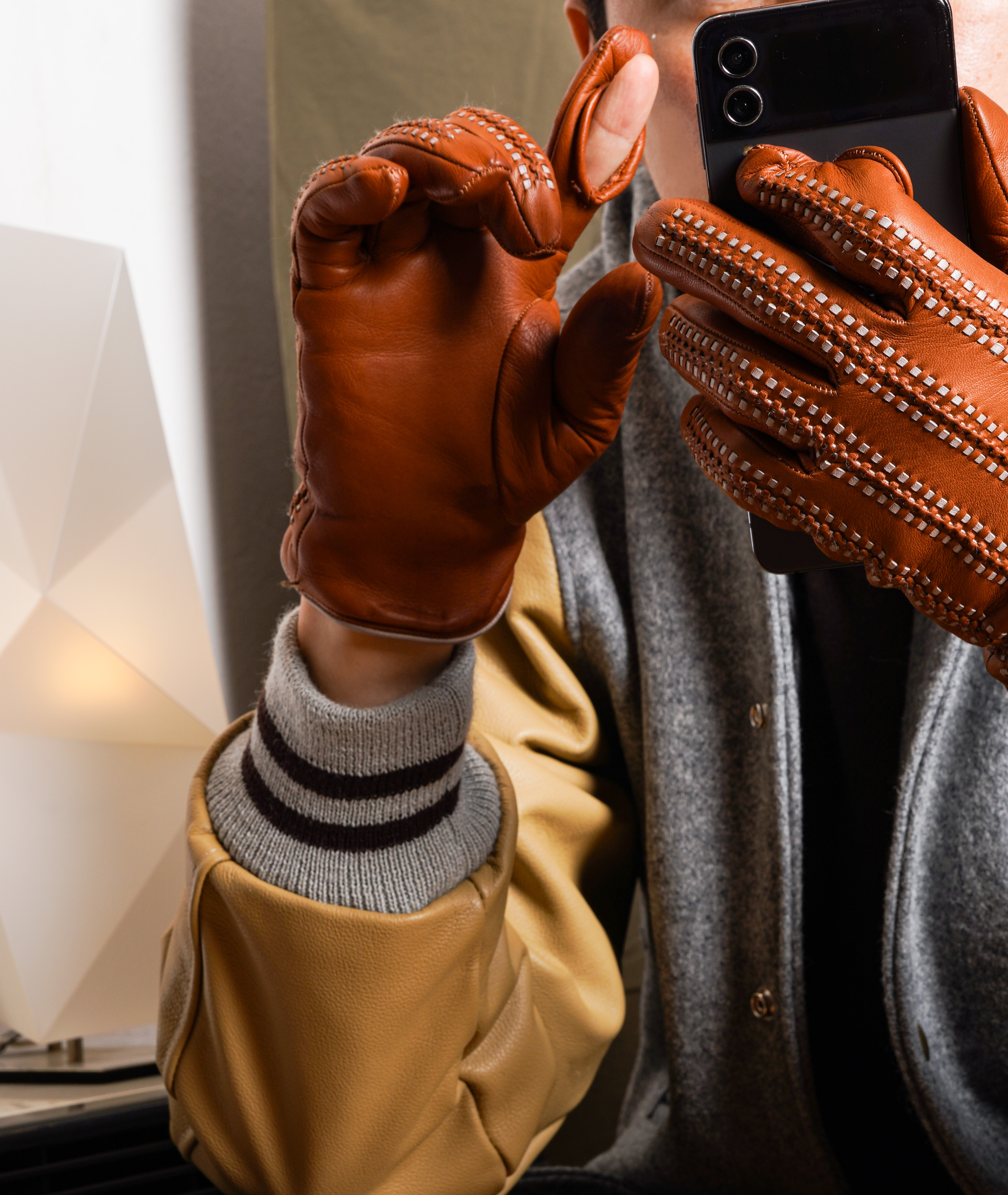 [EXCLUSIVE] OMEGA GLOVES X SONAI - The Rugby Ball Gloves - Camel