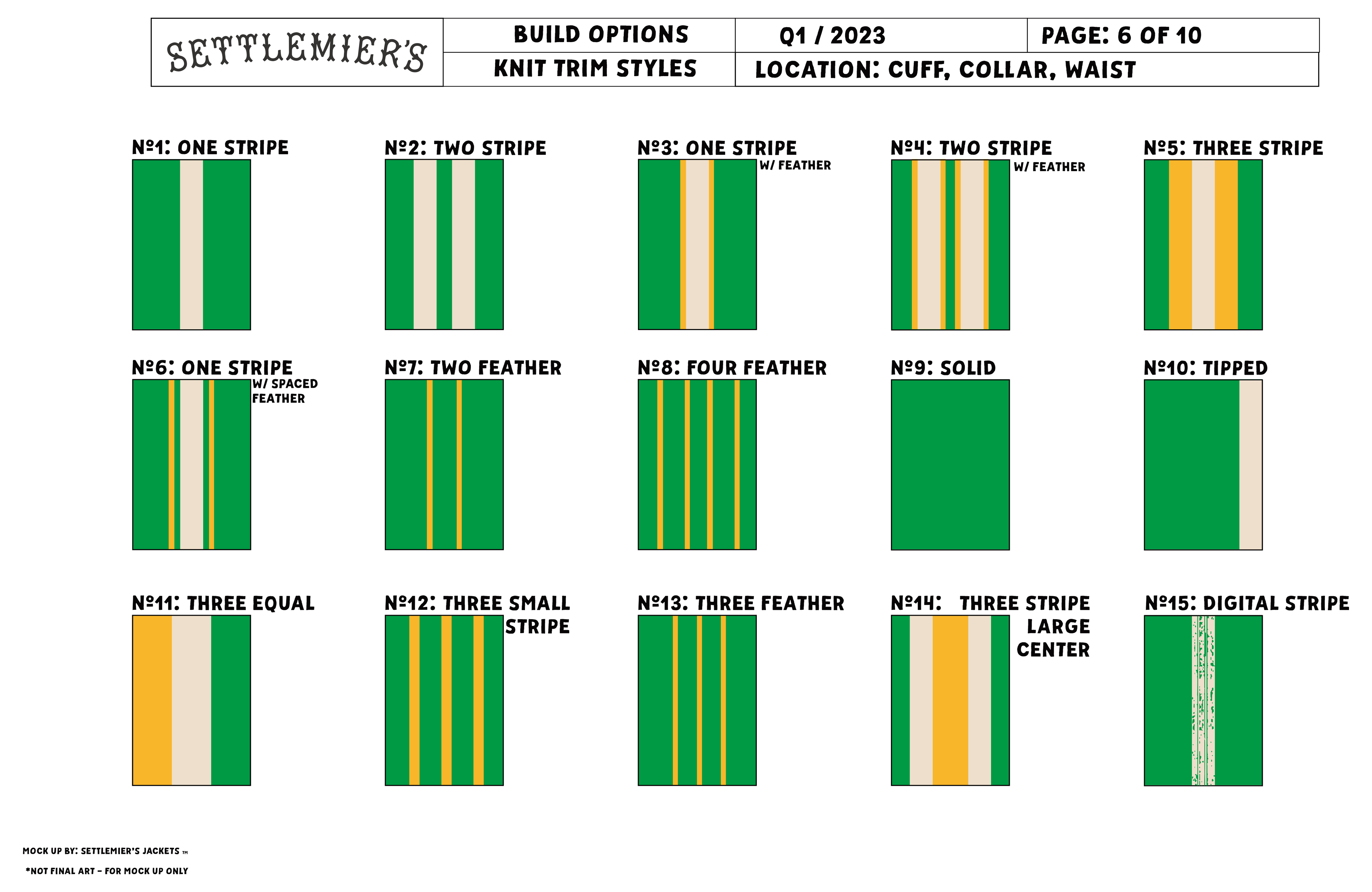 [PREORDER] SETTLEMIER'S JACKETS - Custom Order