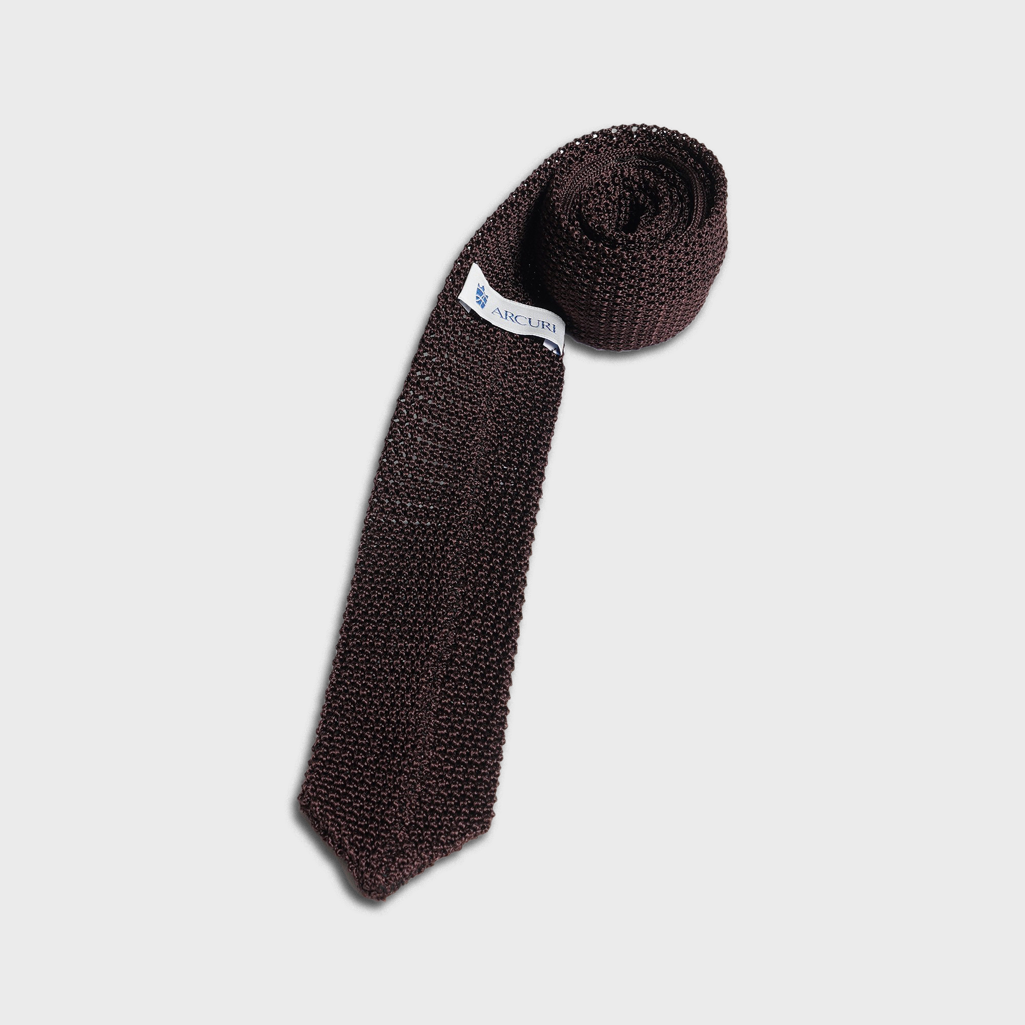 [ArcurI X Sonai] KNITTED - LONTRA8 -Brown Solid