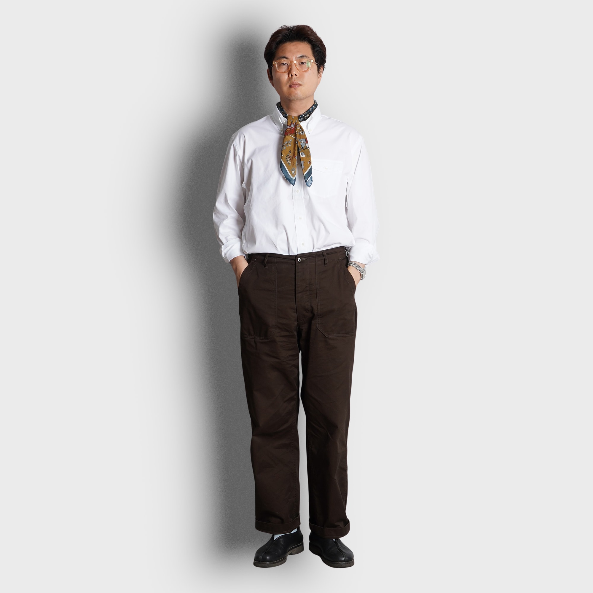 J.PRESS -﻿ ﻿﻿AUTHENTIC B.D SHIRTS - White