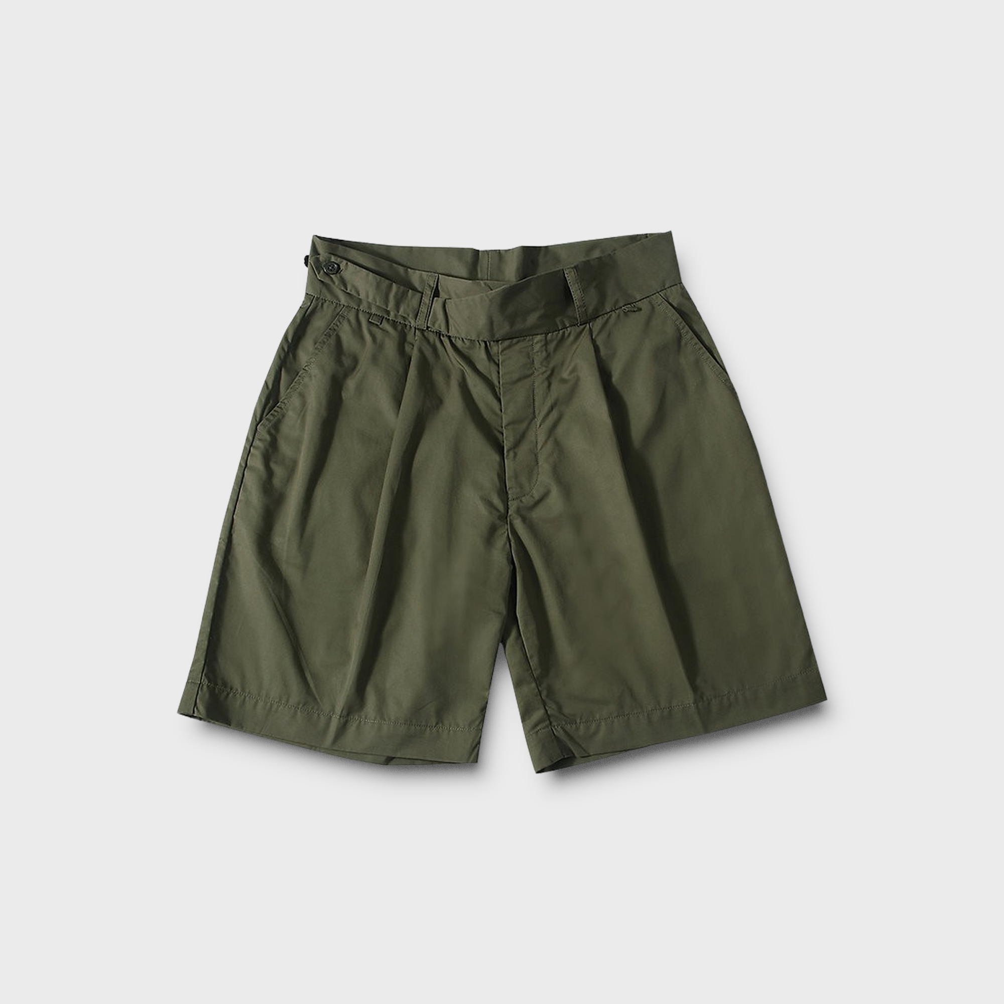 STANDARDTYPES - Side Button Shorts - Olive