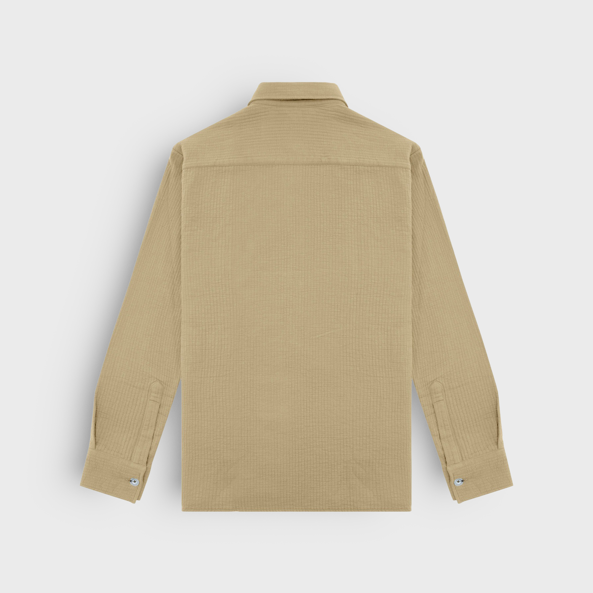 Wooden - Giacca Camicia Smith – Beige Texture