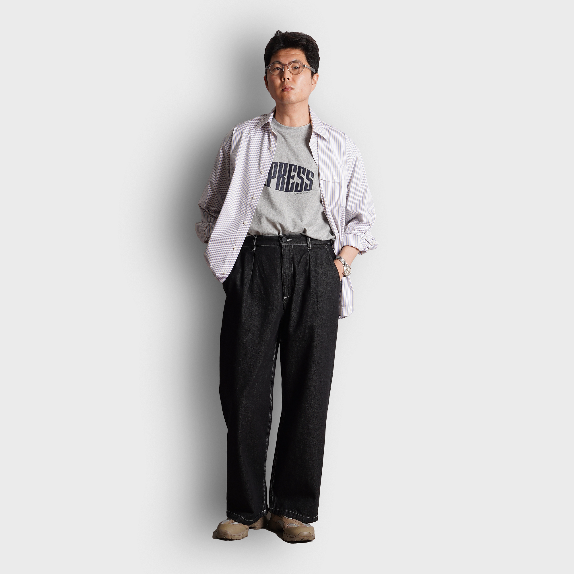 Wooden - Albert – Black Raw