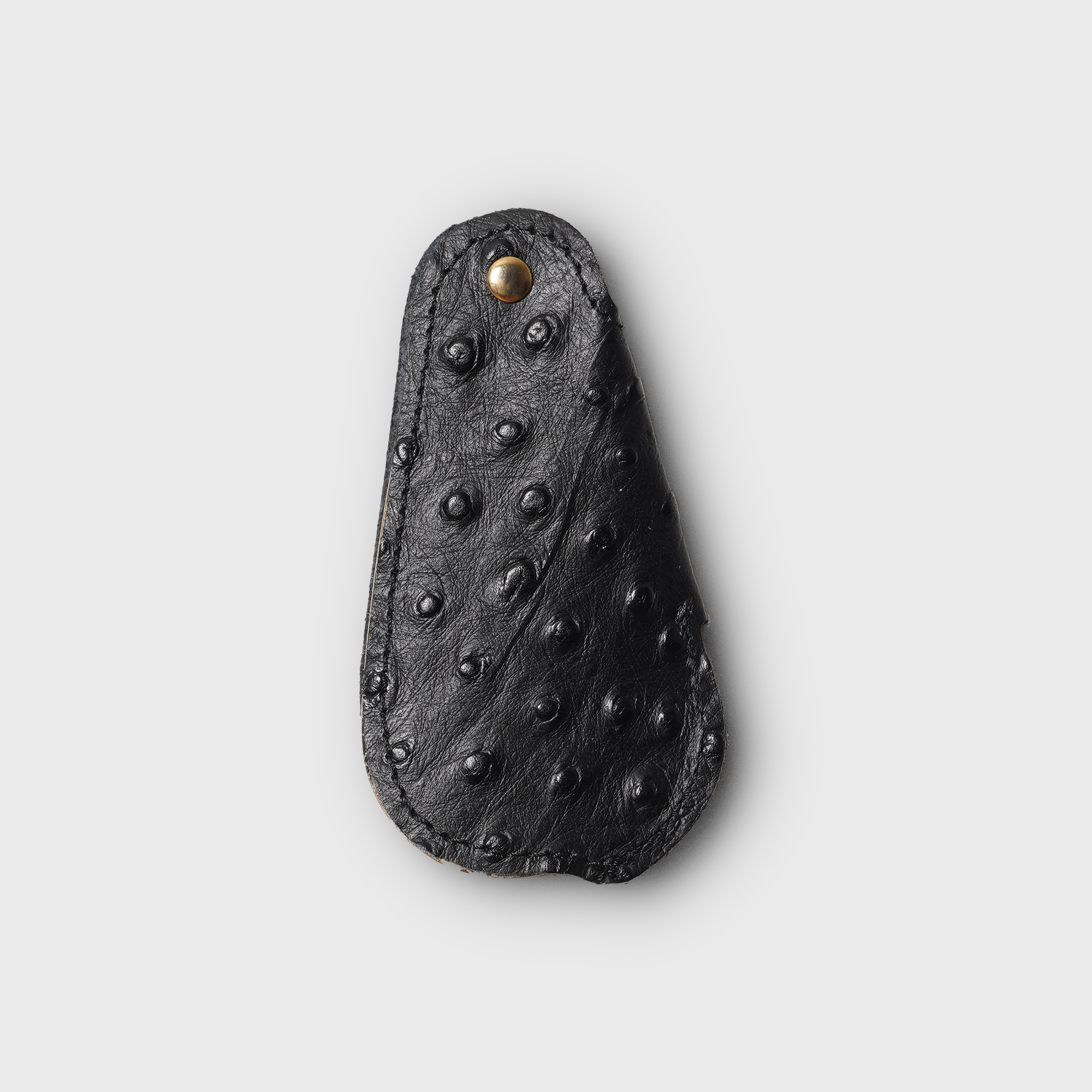 Utile 4 - Travel - Black Ostrich Printed