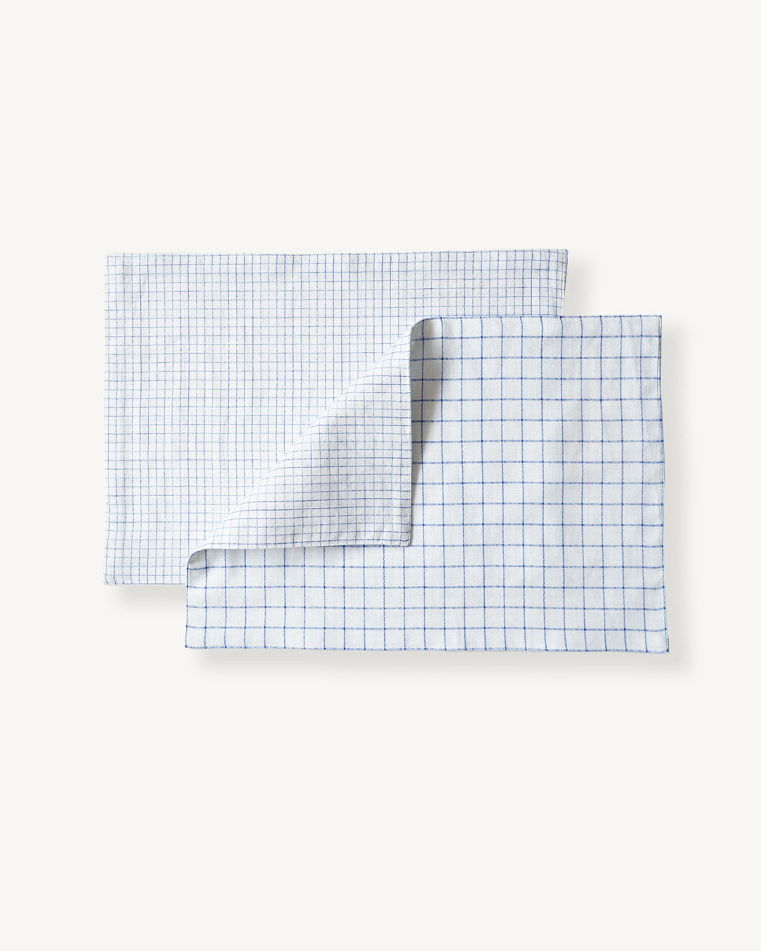 Table mat - Blue Grid