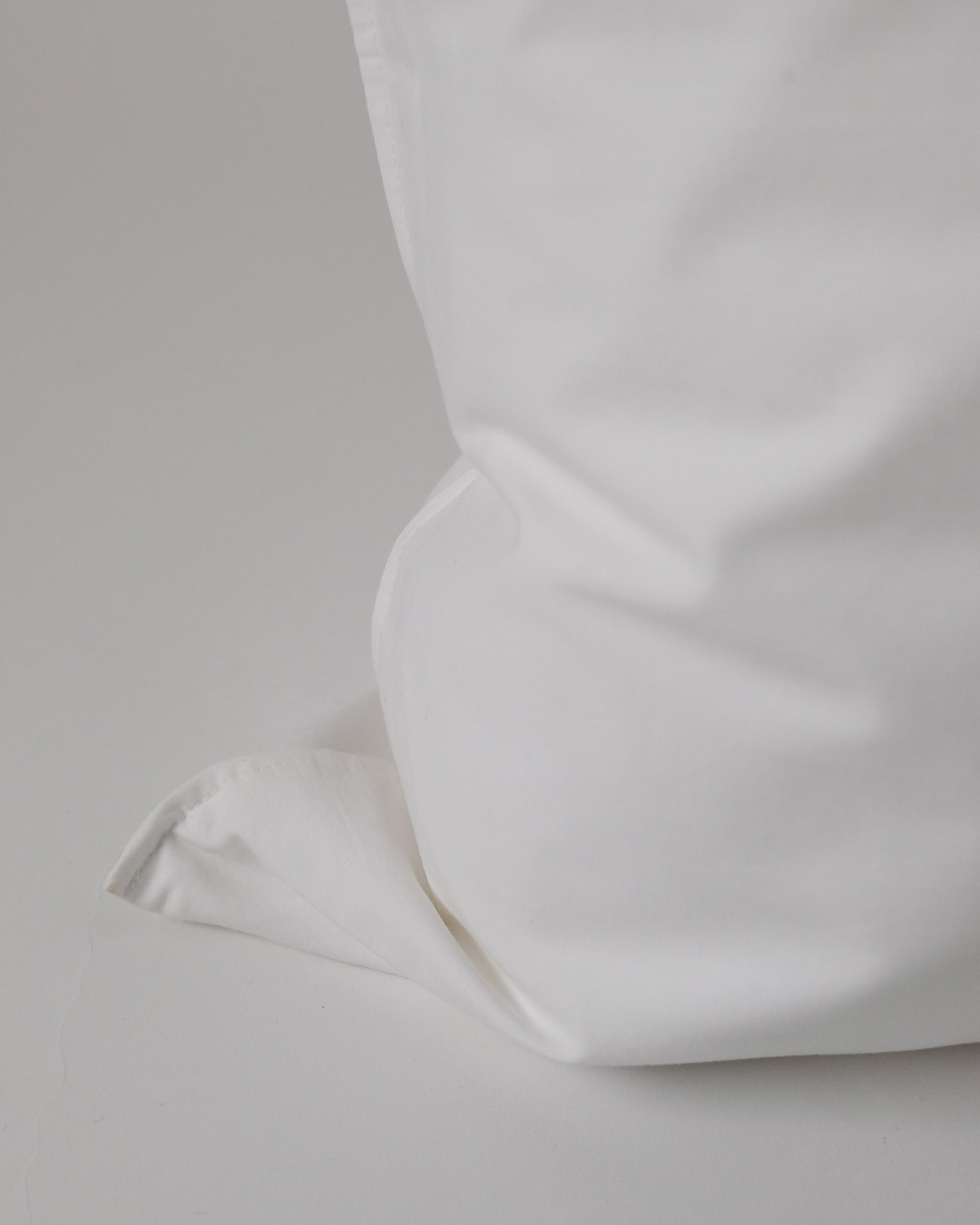Percale Pillow Case (200TC), classic white