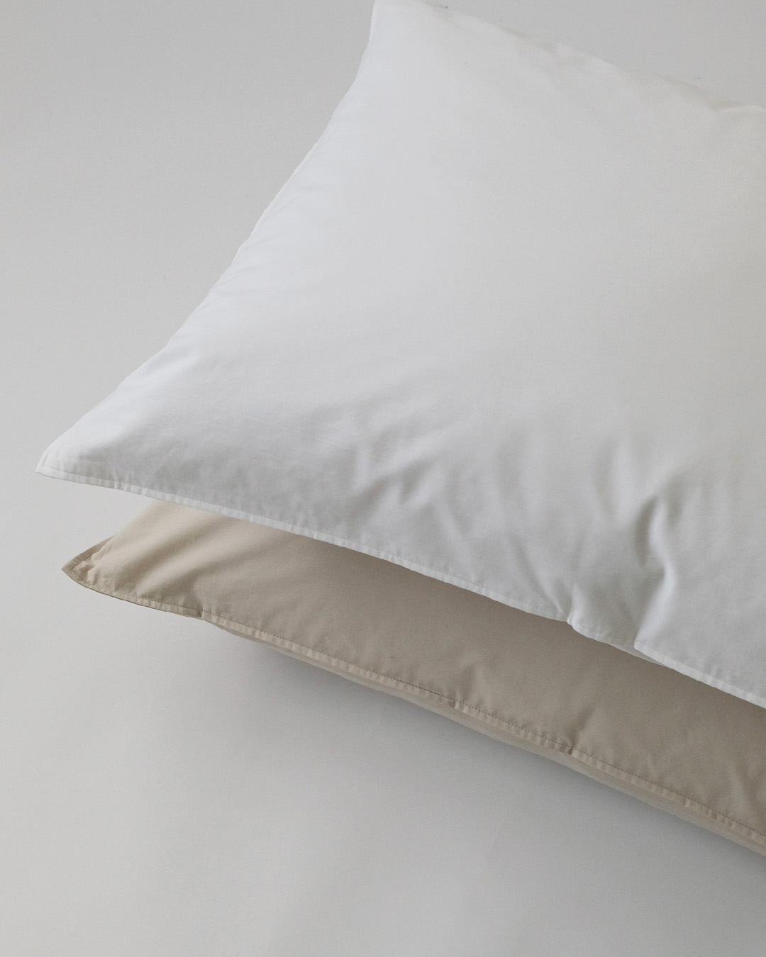 Percale Pillow Case (200TC), mist grey