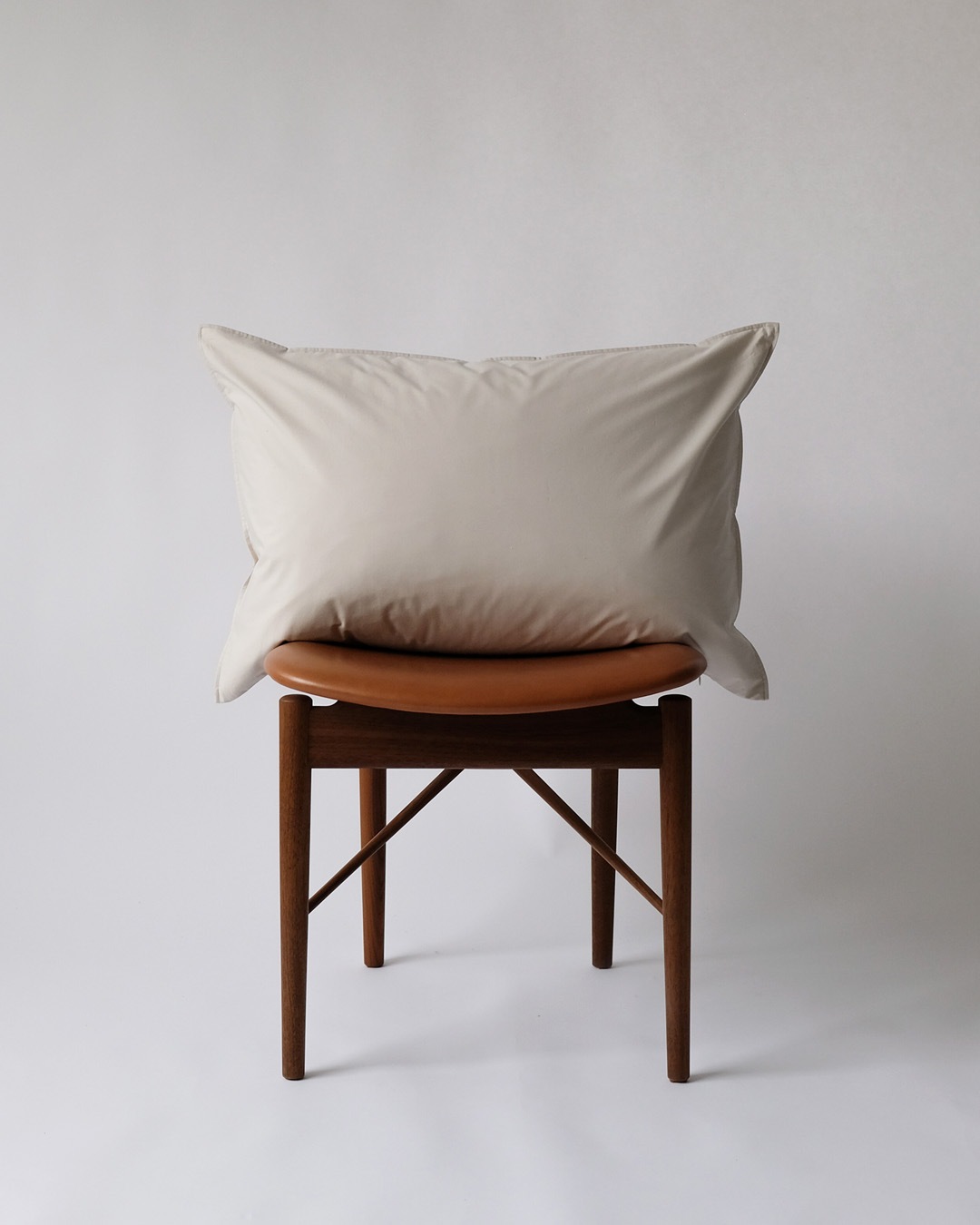 Percale Pillow Case (200TC), mist grey