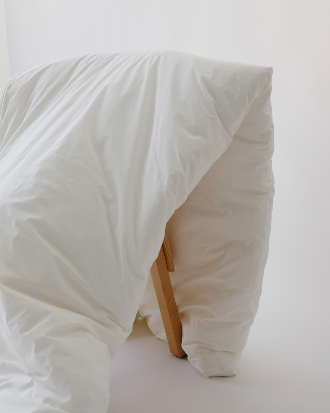 Crispy Cotton Duvet Cover, natural whtie