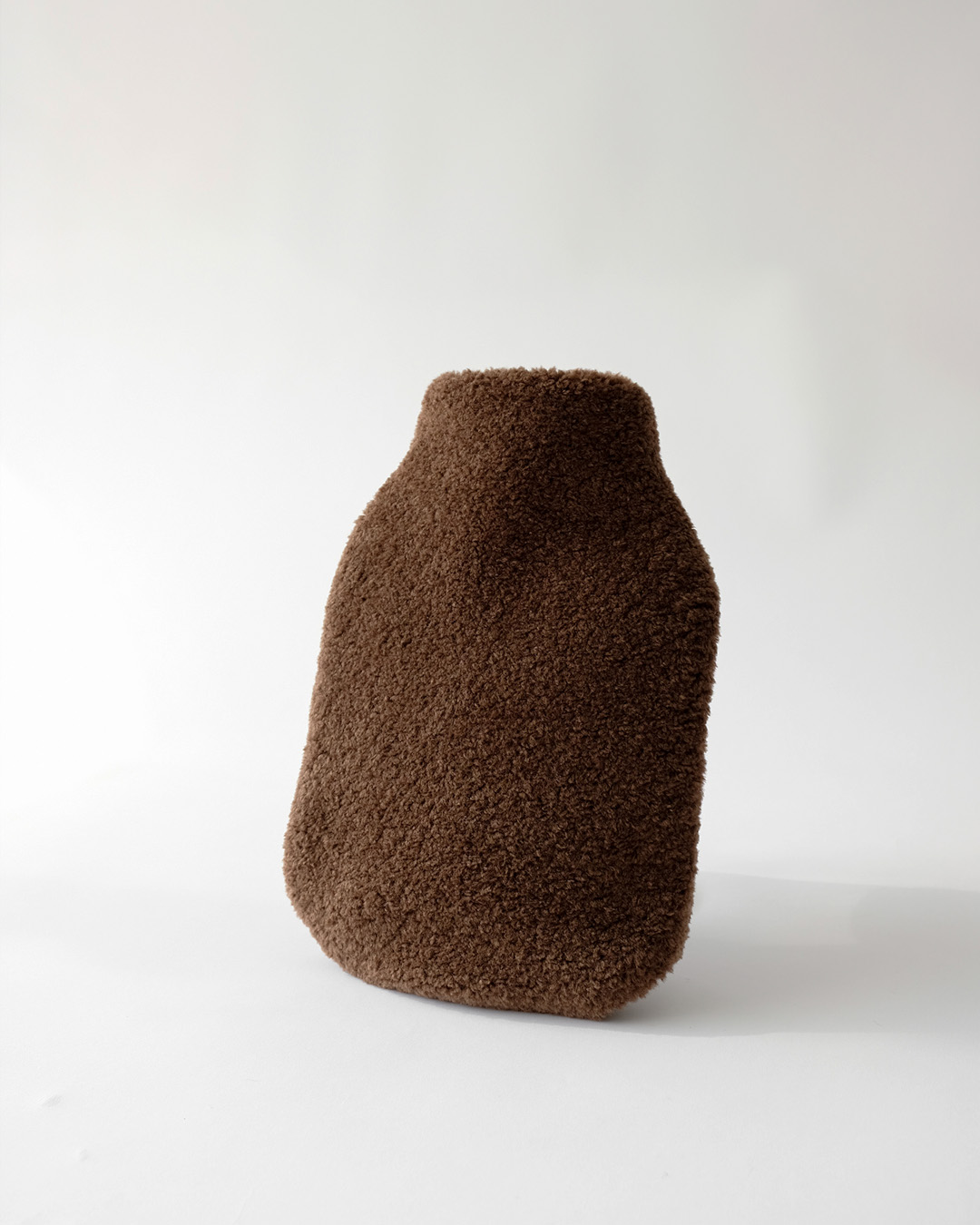 Hot Water Bottle Cover, Brown