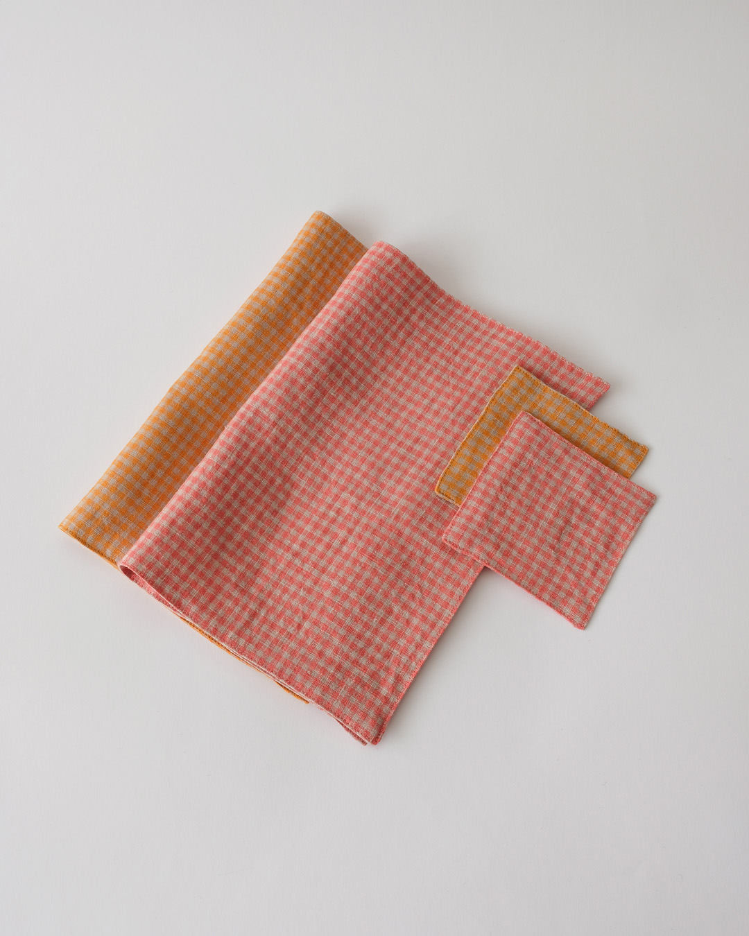 Table mat - Linen Red