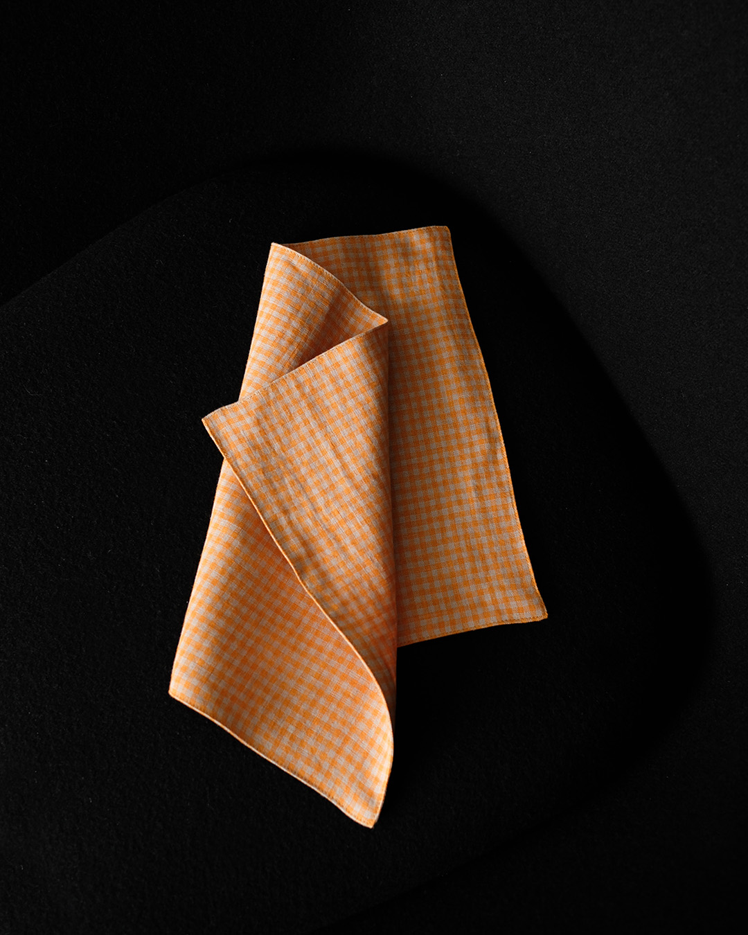 Table mat - Linen Orange