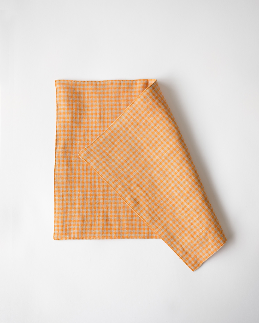Table mat - Linen Orange