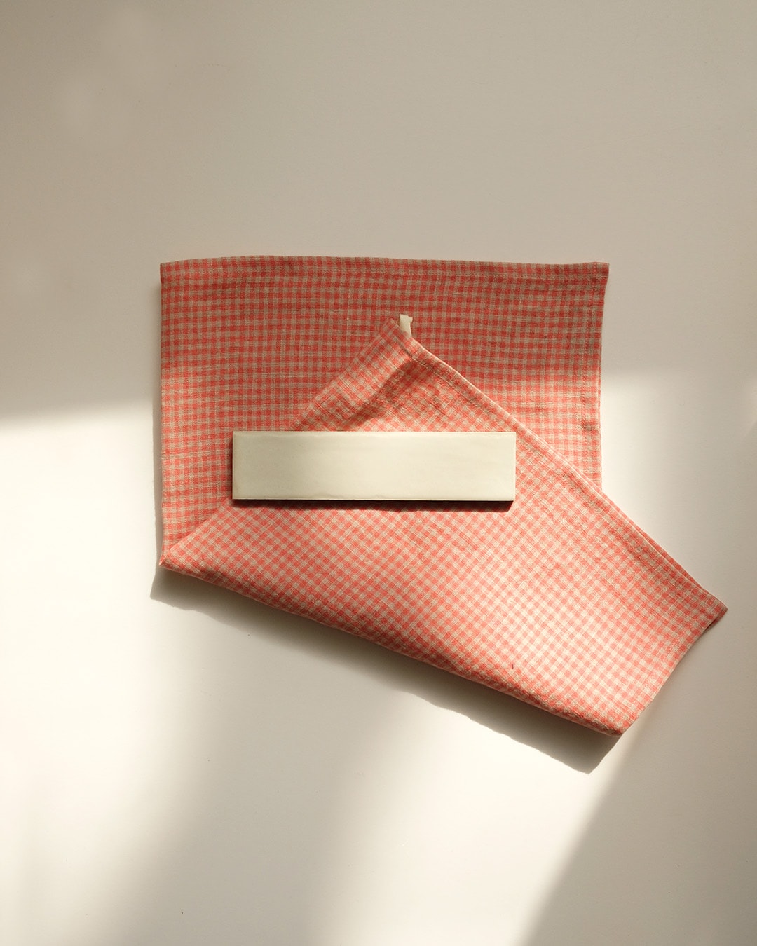 Tea Towel - Linen Red