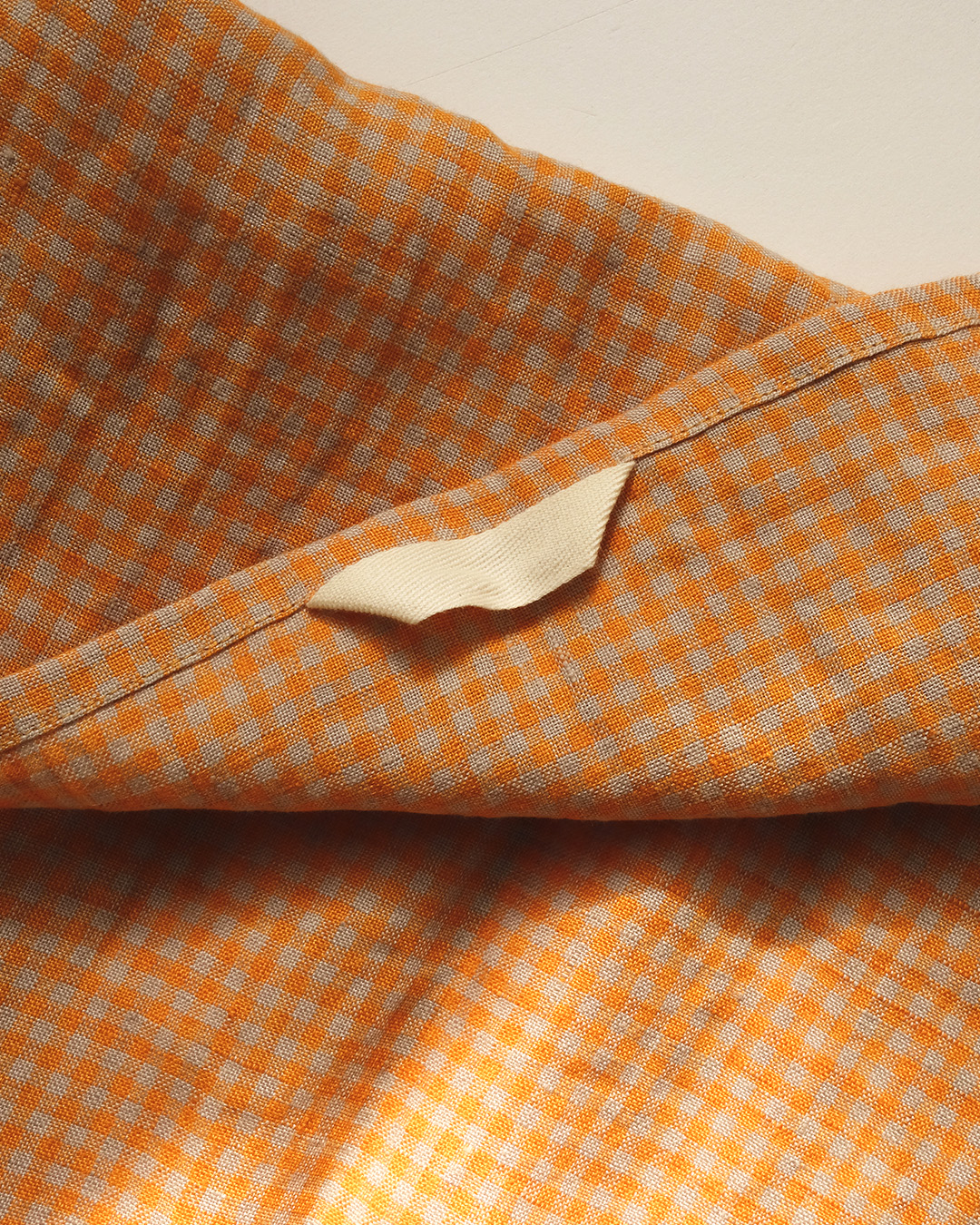 Tea Towel - Linen Orange